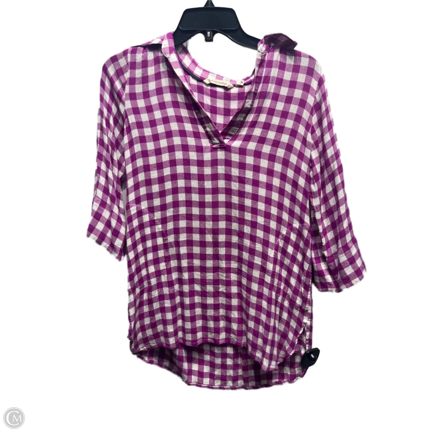 Top Long Sleeve By Soft Surroundings In Purple, Size: Xs