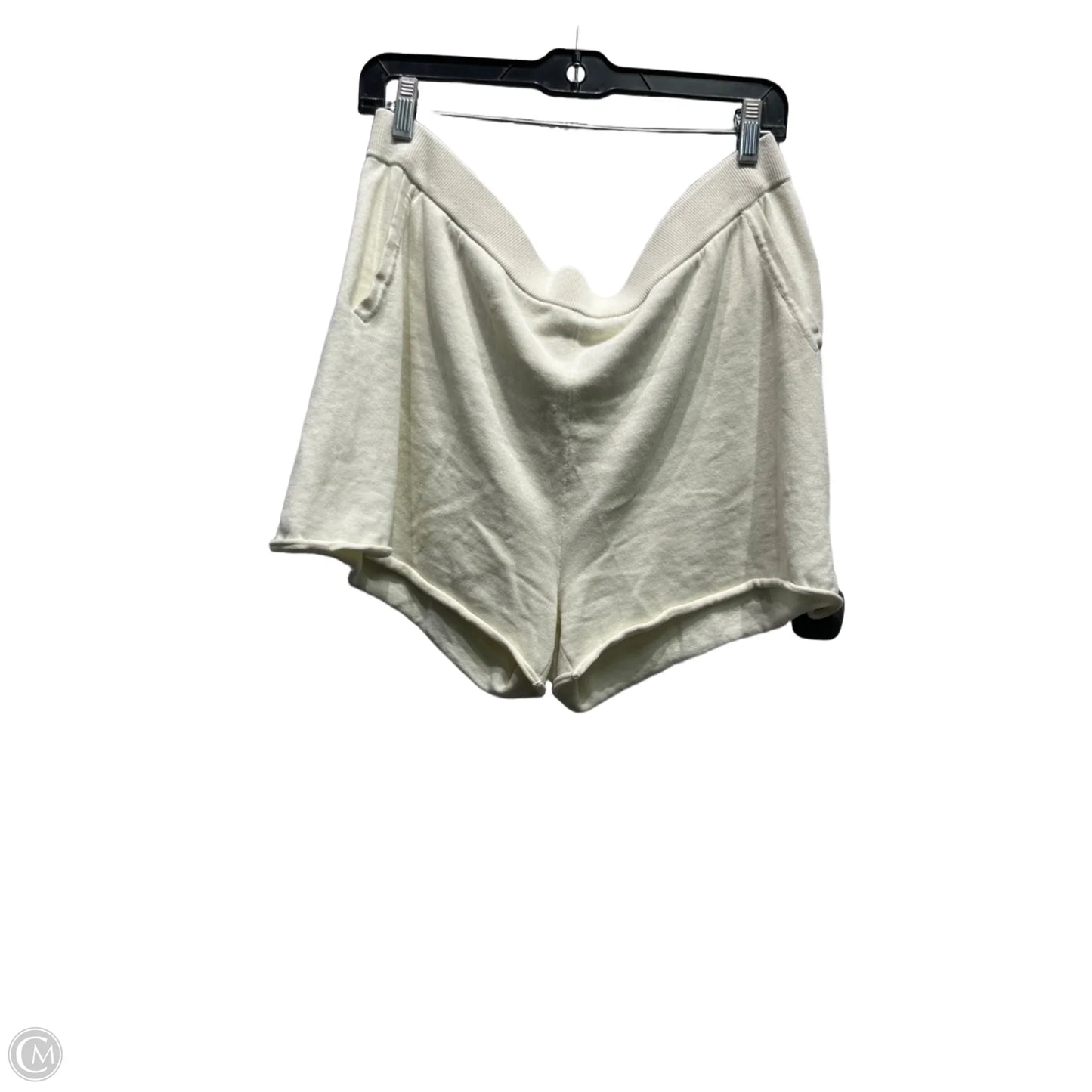 Shorts By Barefoot Dreams In Cream, Size: Xl