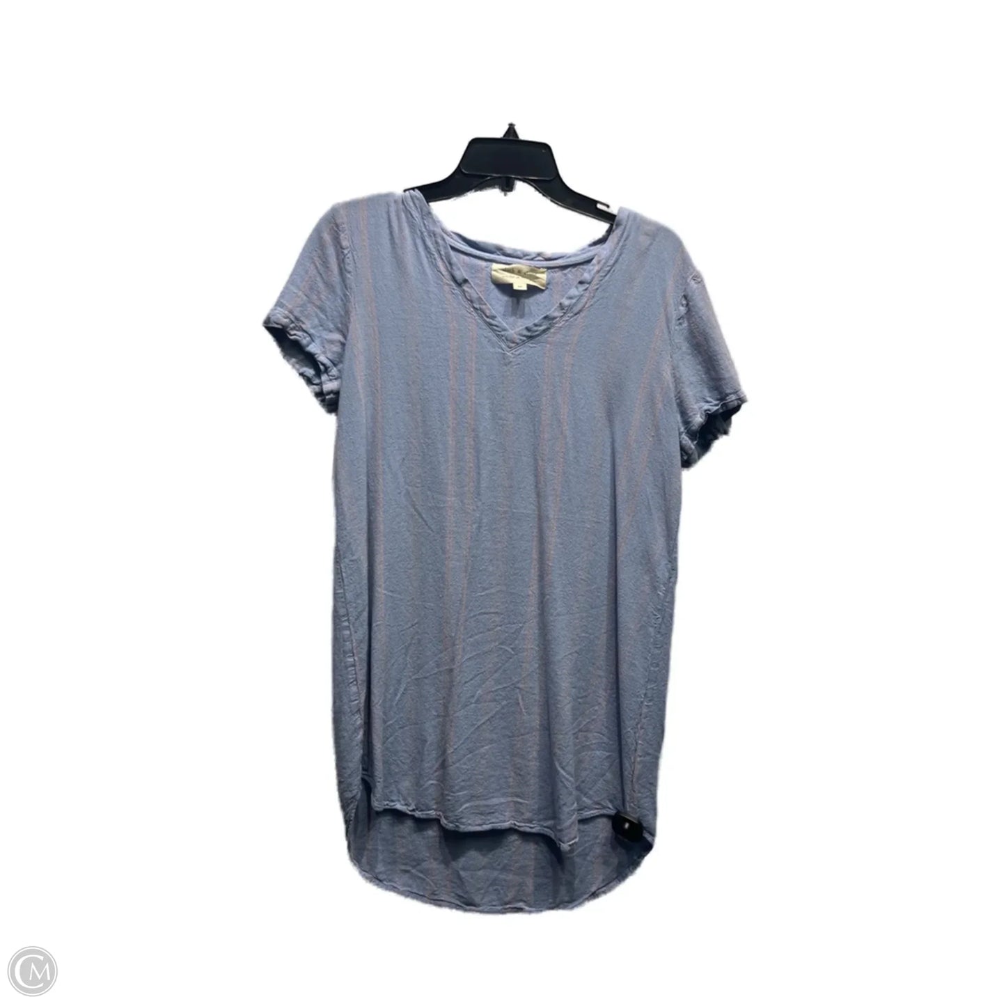 Dress Casual Short By Cloth & Stone In Blue & Orange, Size: M