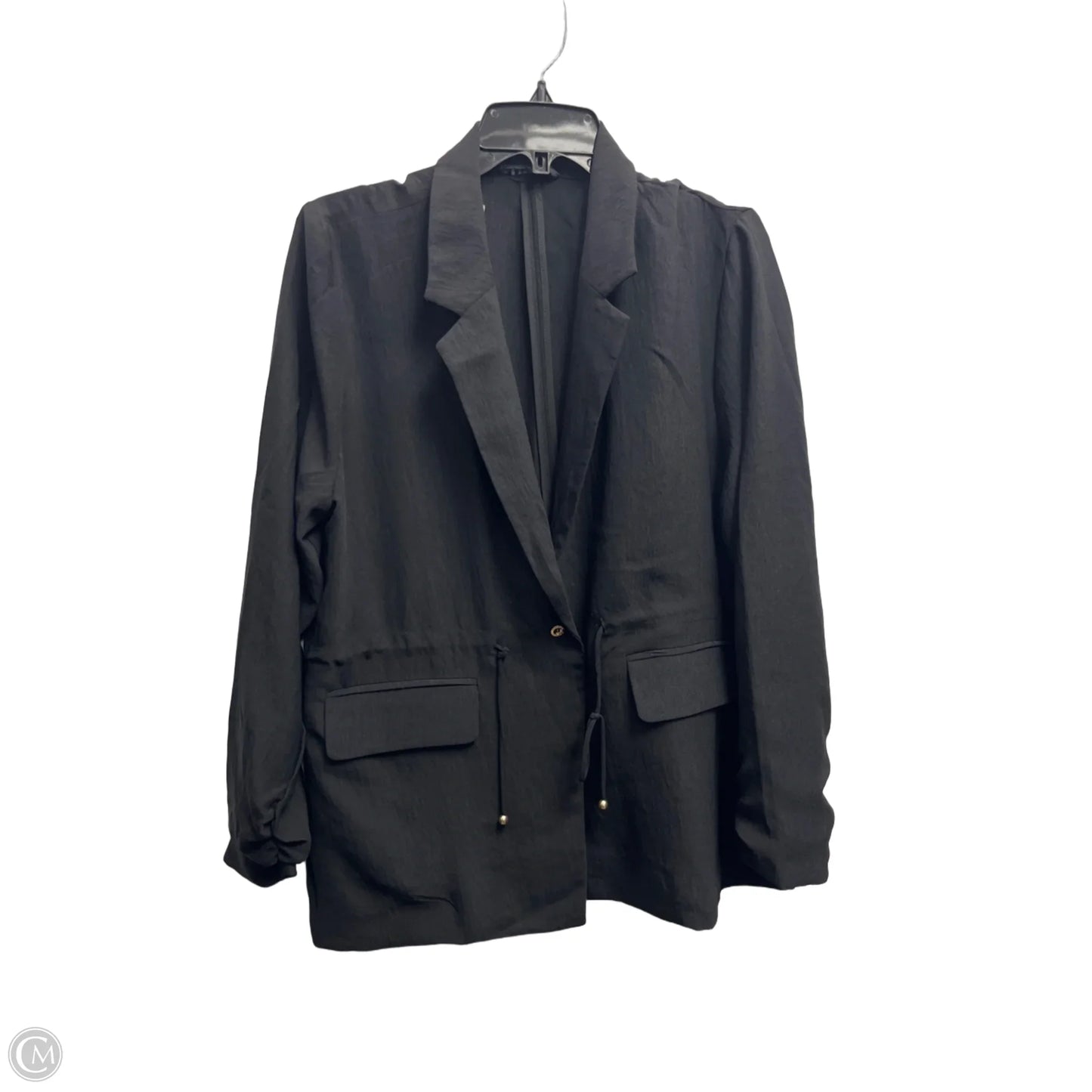 Blazer Designer By Halston In Black, Size: L