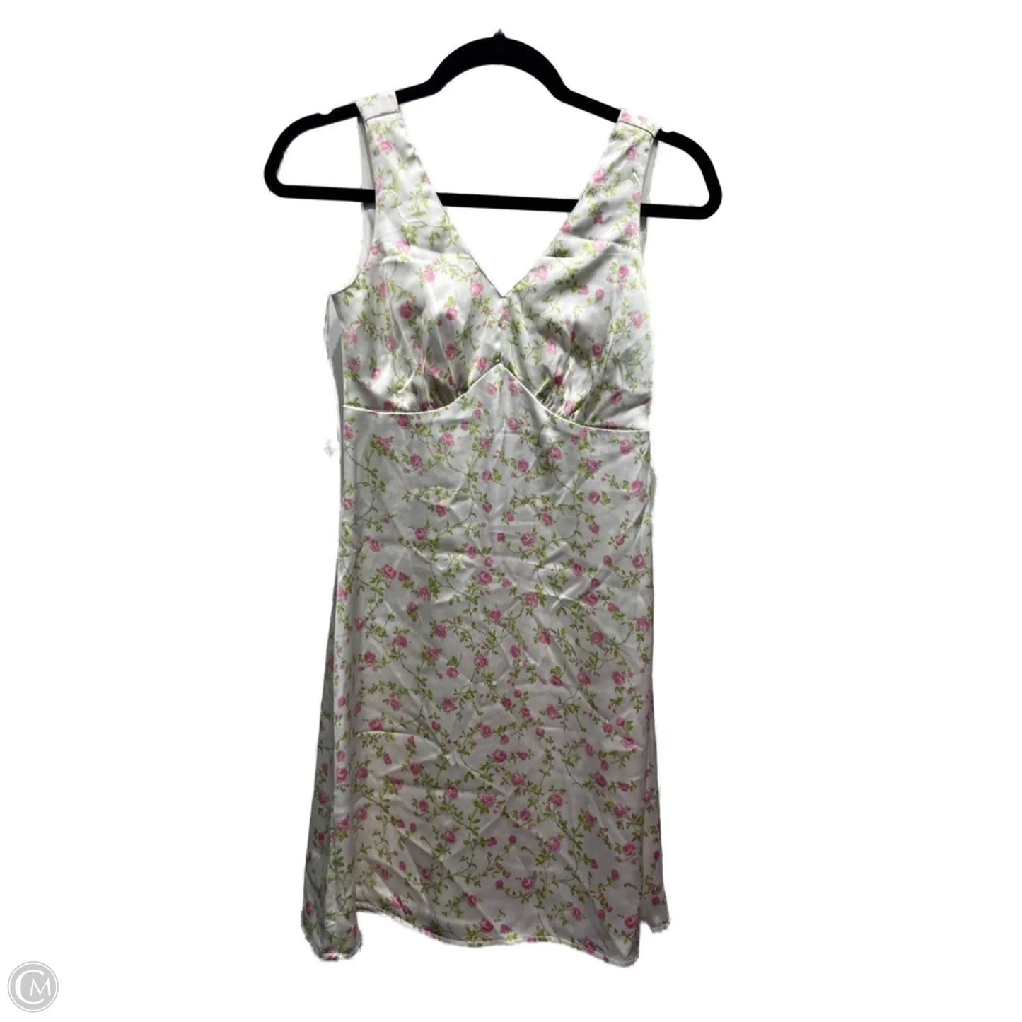 Dress Casual Short By Jessica Simpson In Green & Pink, Size: Xs