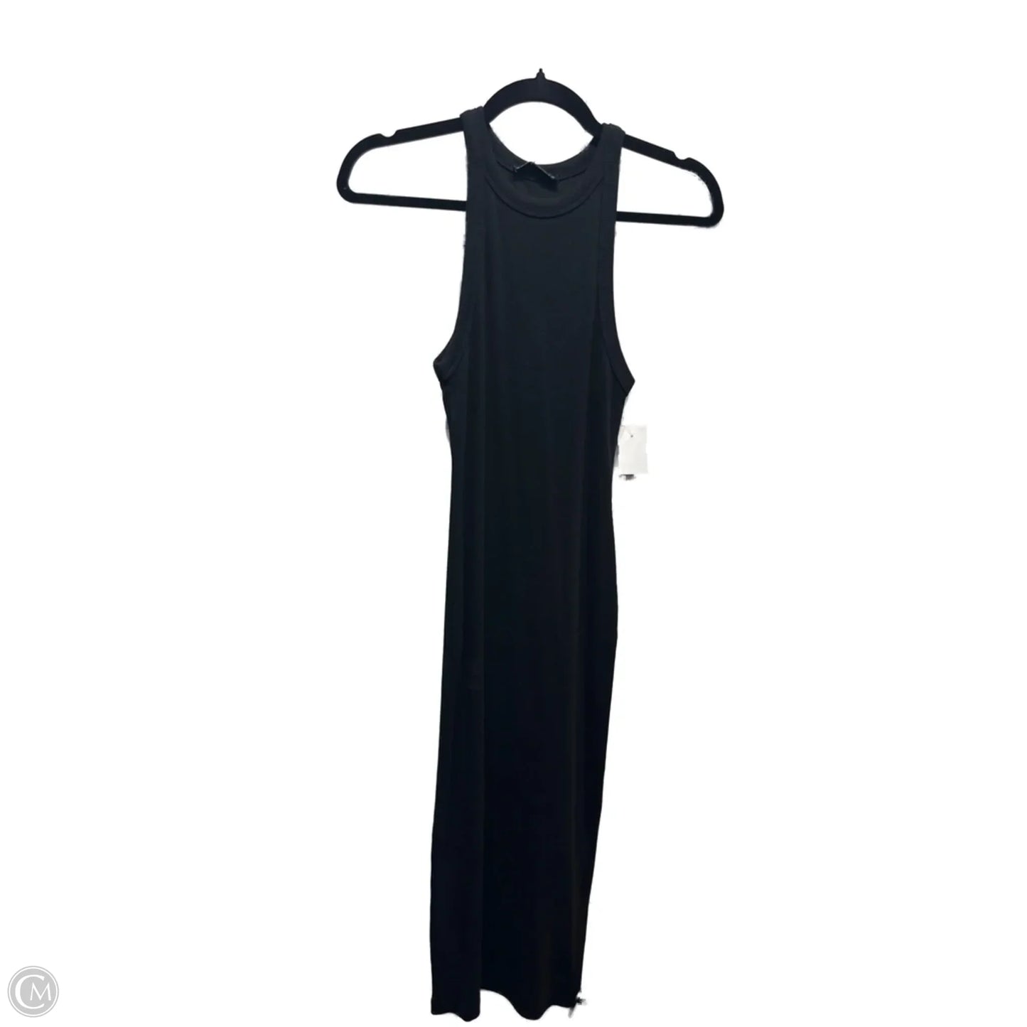 Dress Casual Midi By Zara In Black, Size: S