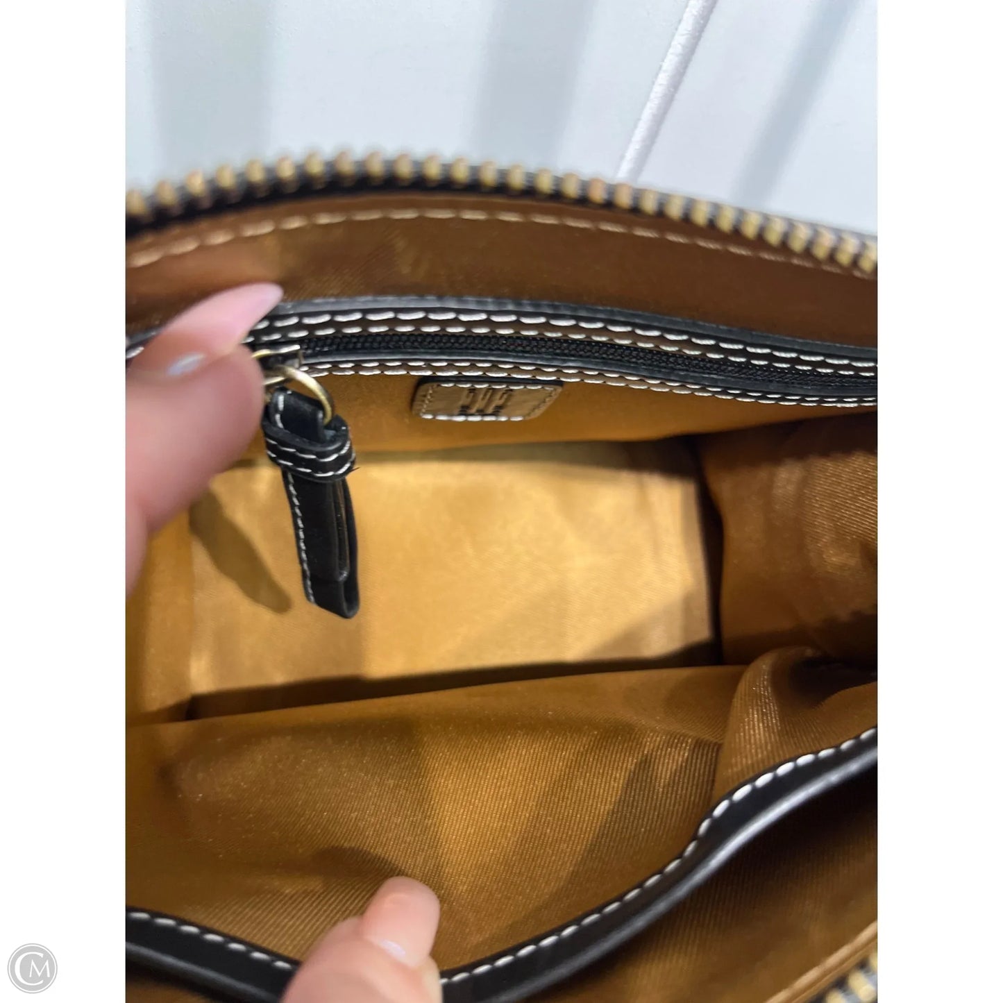 Crossbody Leather By Clothes Mentor, Size: Small