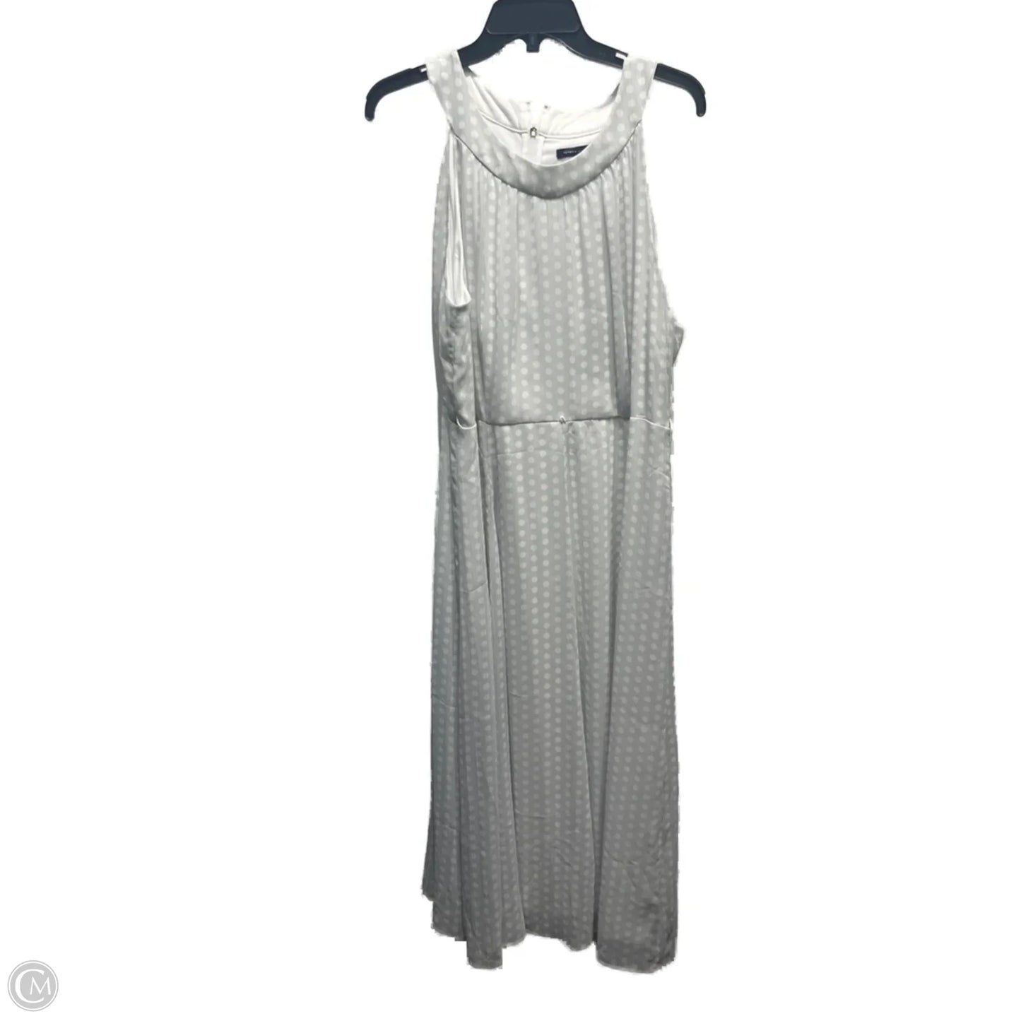 Dress Work By Tommy Hilfiger In Grey & White, Size: 16