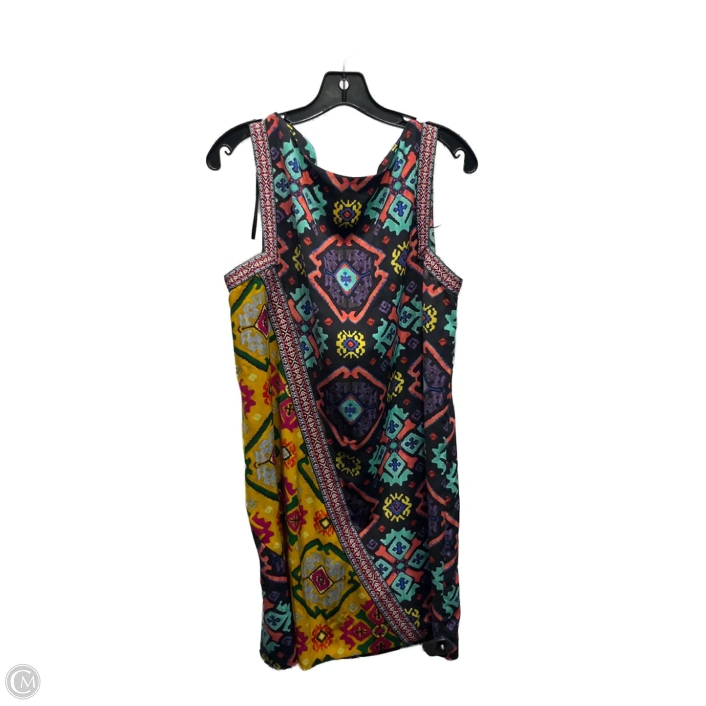 Dress Casual Short By Rachel Roy In Black & Orange, Size: Xl