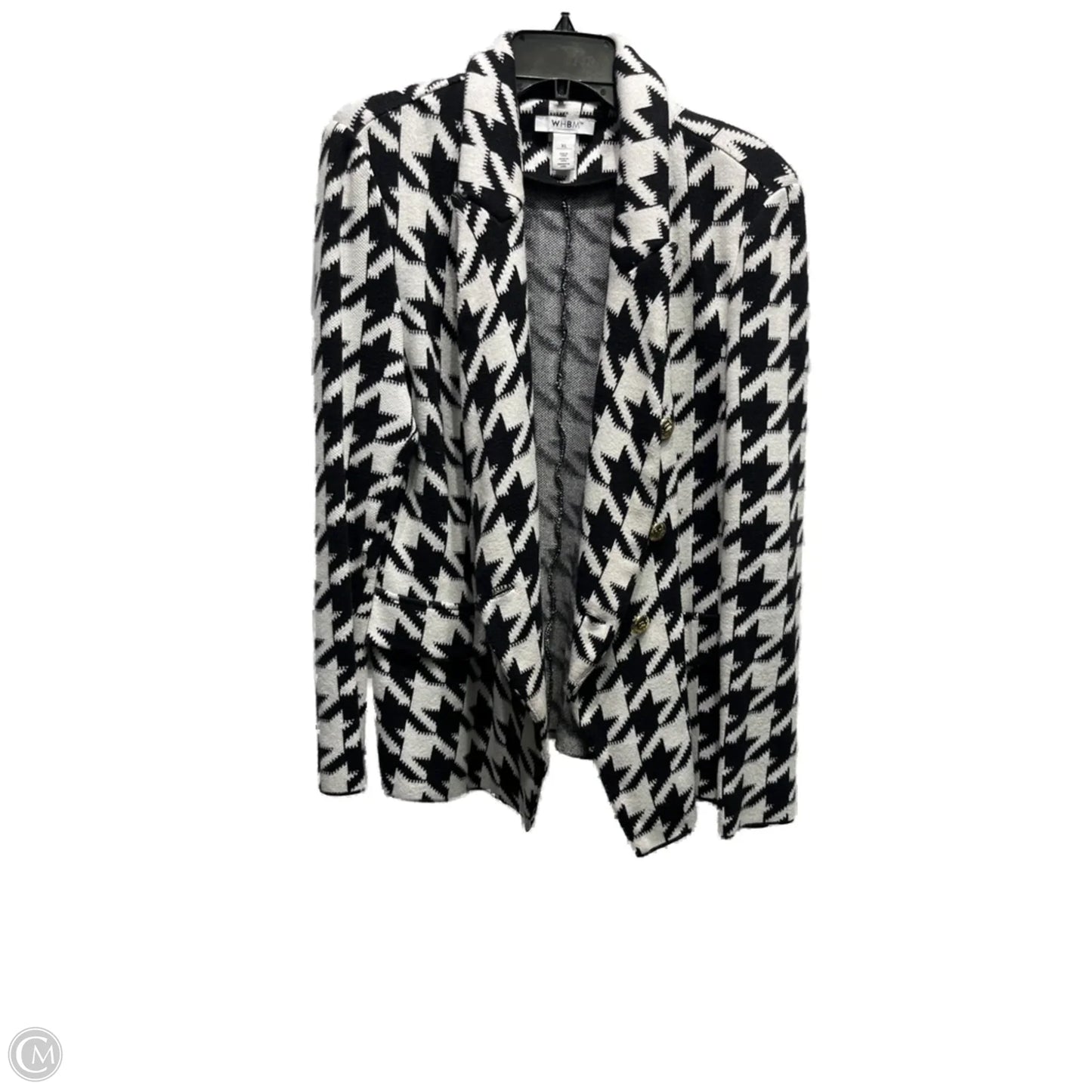 Blazer By White House Black Market In Black & White, Size: Xl