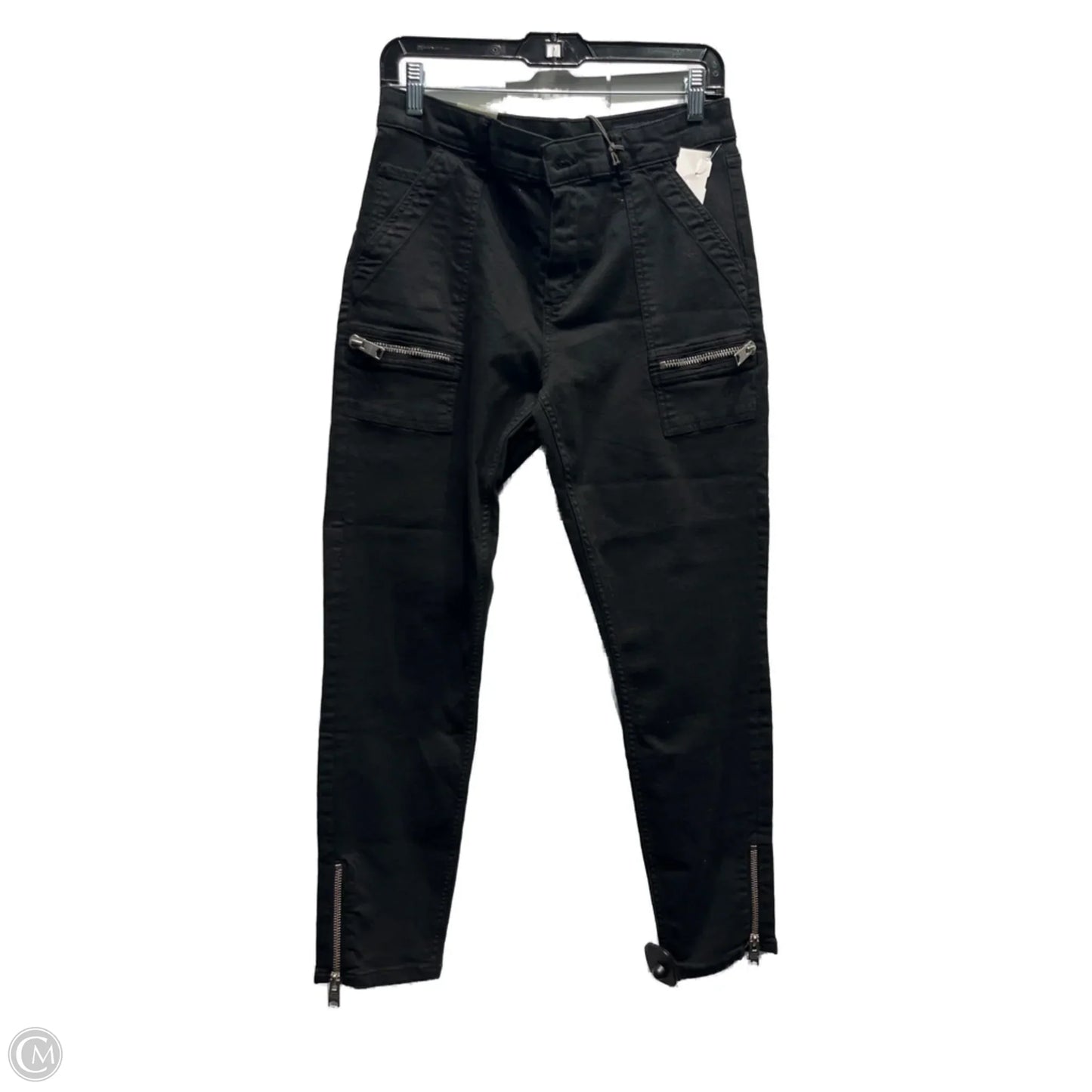 Pants Designer By All Saints In Black, Size: 8