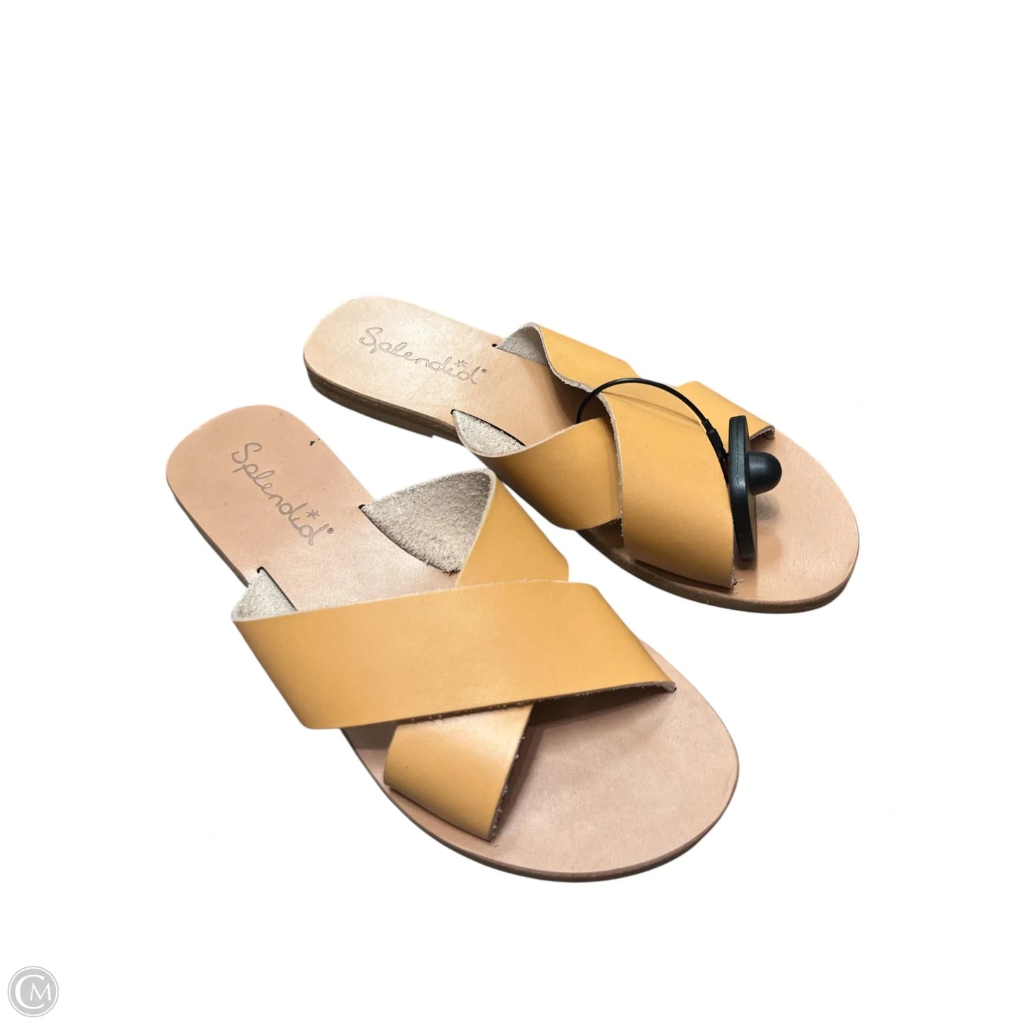 Sandals Flats By Splendid In Tan, Size: 7.5