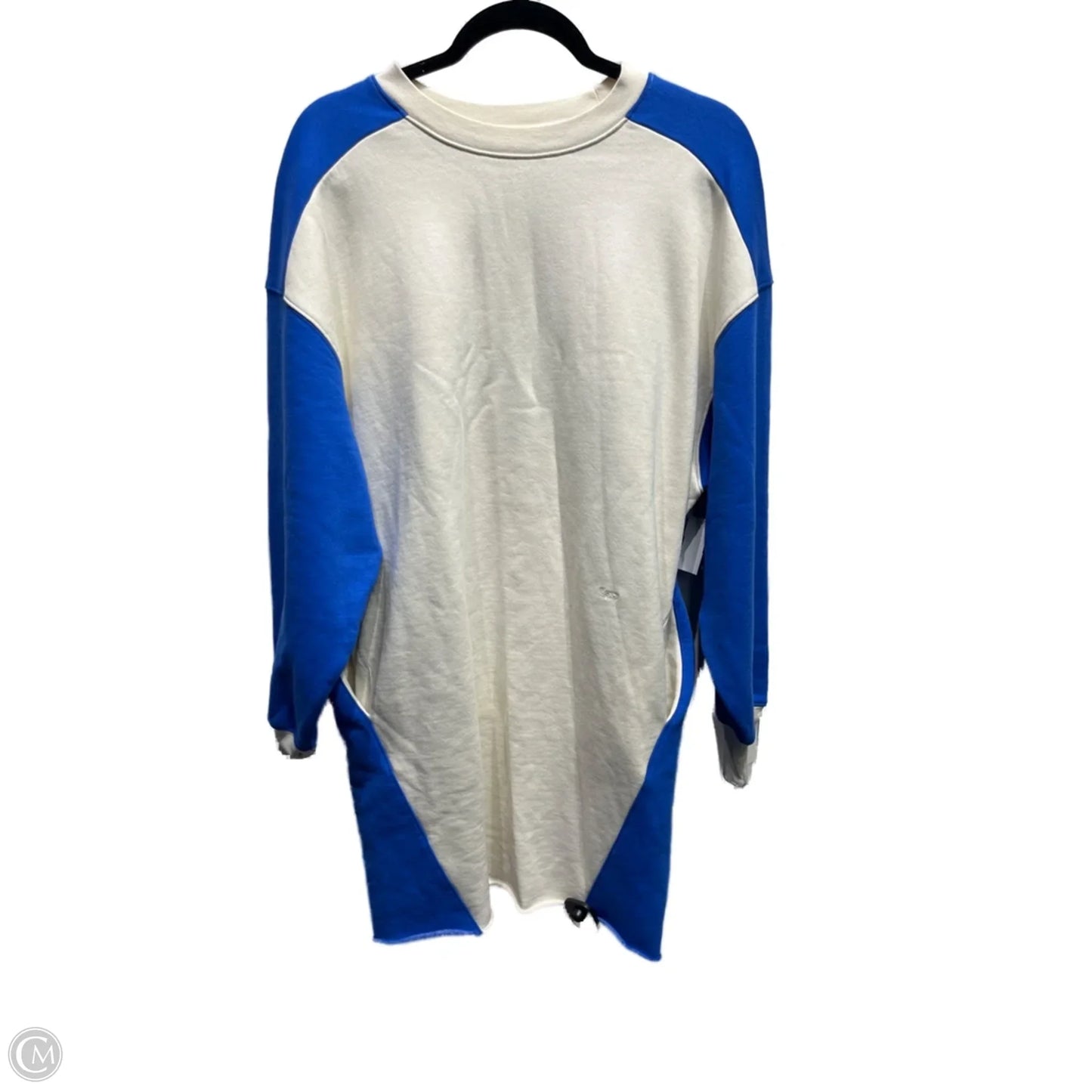 Dress Casual Short By Frame In Blue & Tan, Size: S