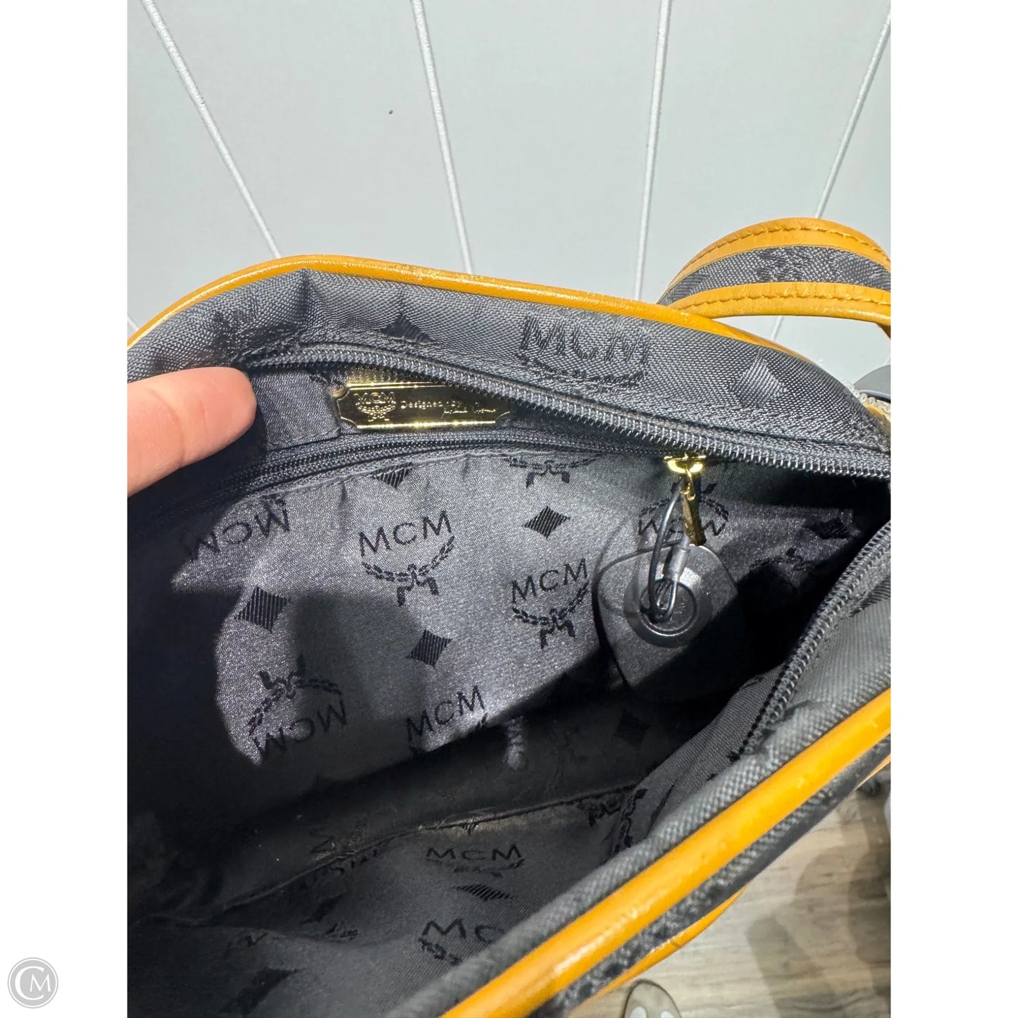 Crossbody Luxury Designer By Mcm, Size: Small