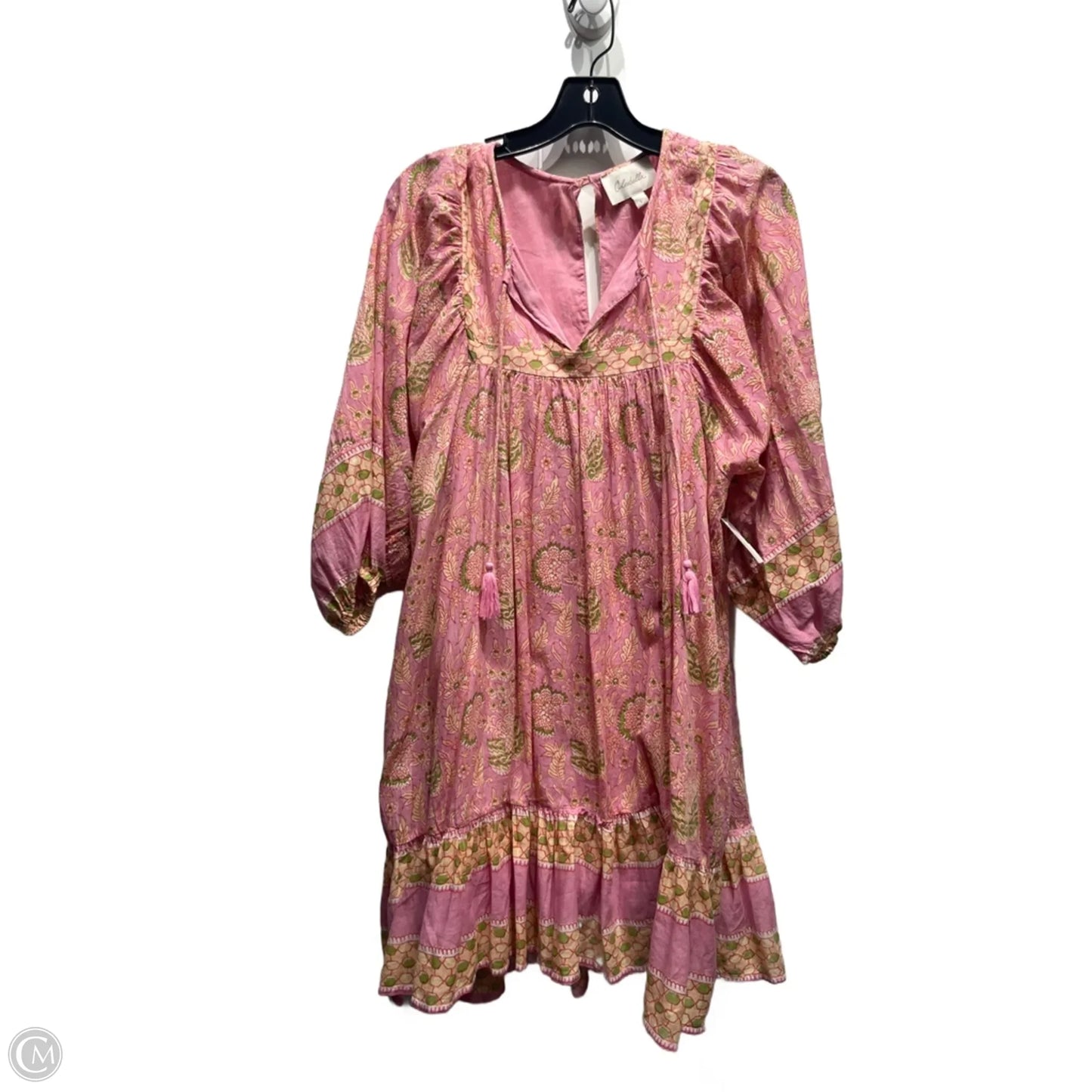 Dress Set 2pc By Cleobella In Green & Pink, Size: L