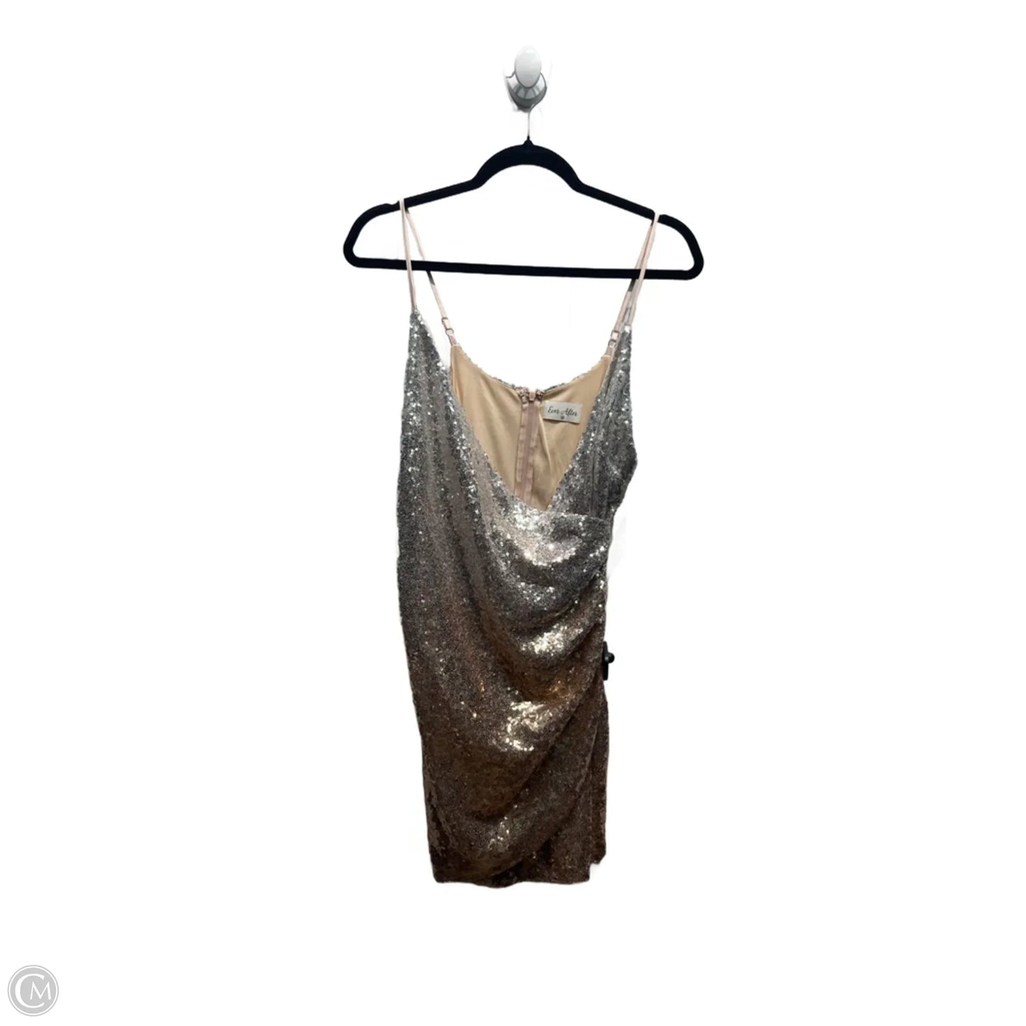 Dress Party Short By ever after In Gold & Silver, Size: M