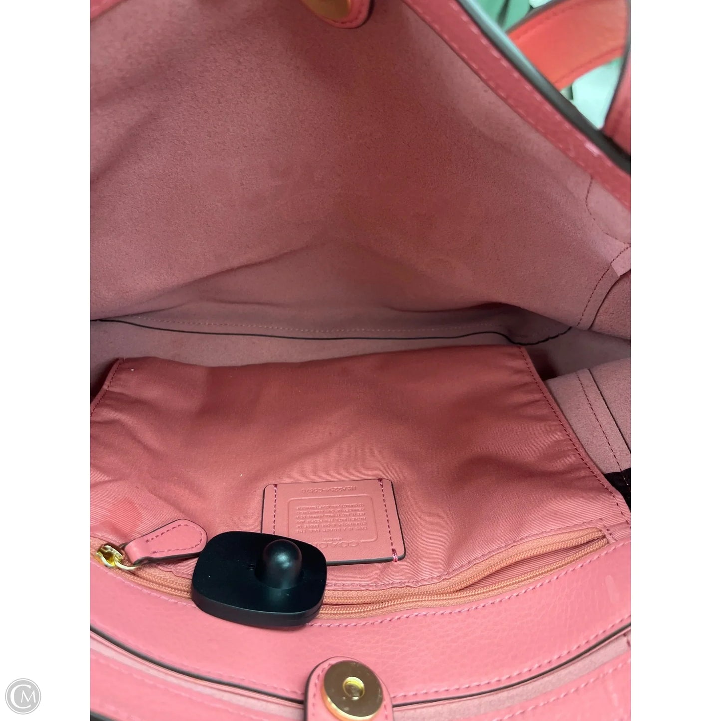 Handbag Designer By Coach, Size: Medium