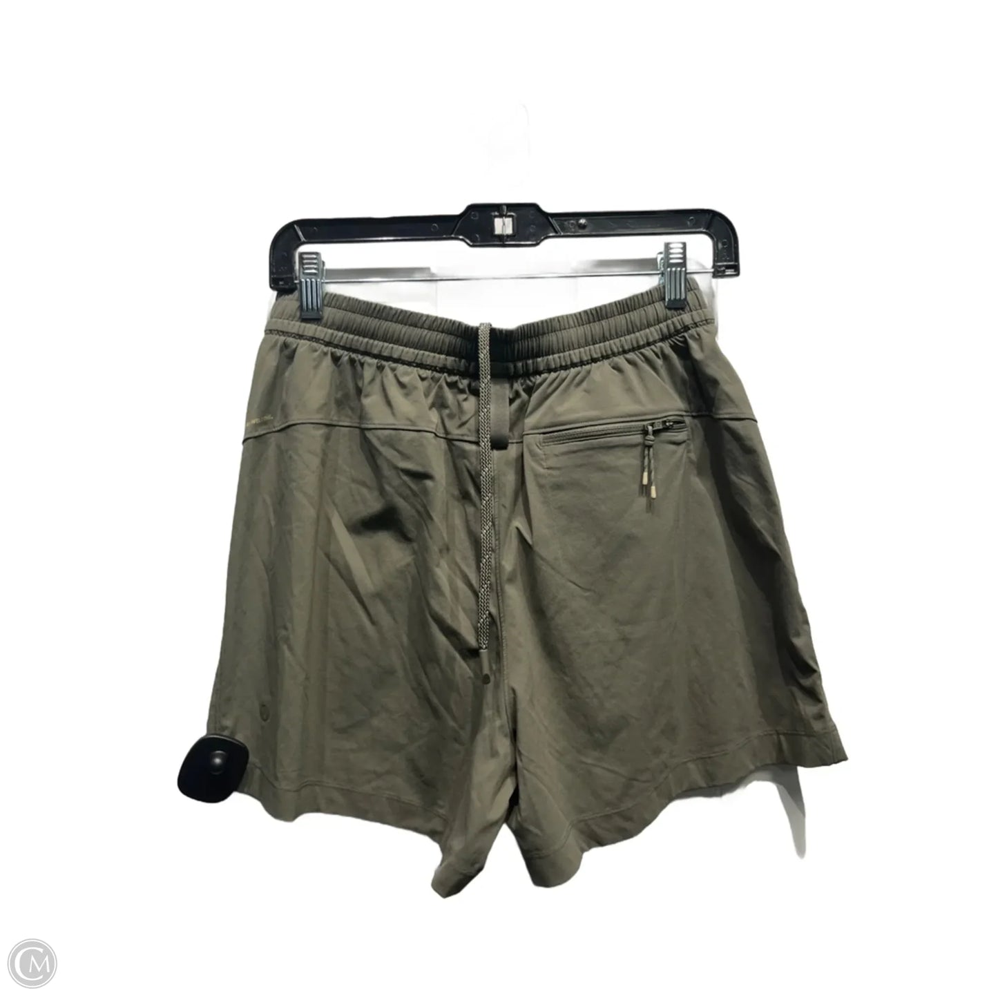 Athletic Shorts By Lululemon In Green, Size: 6