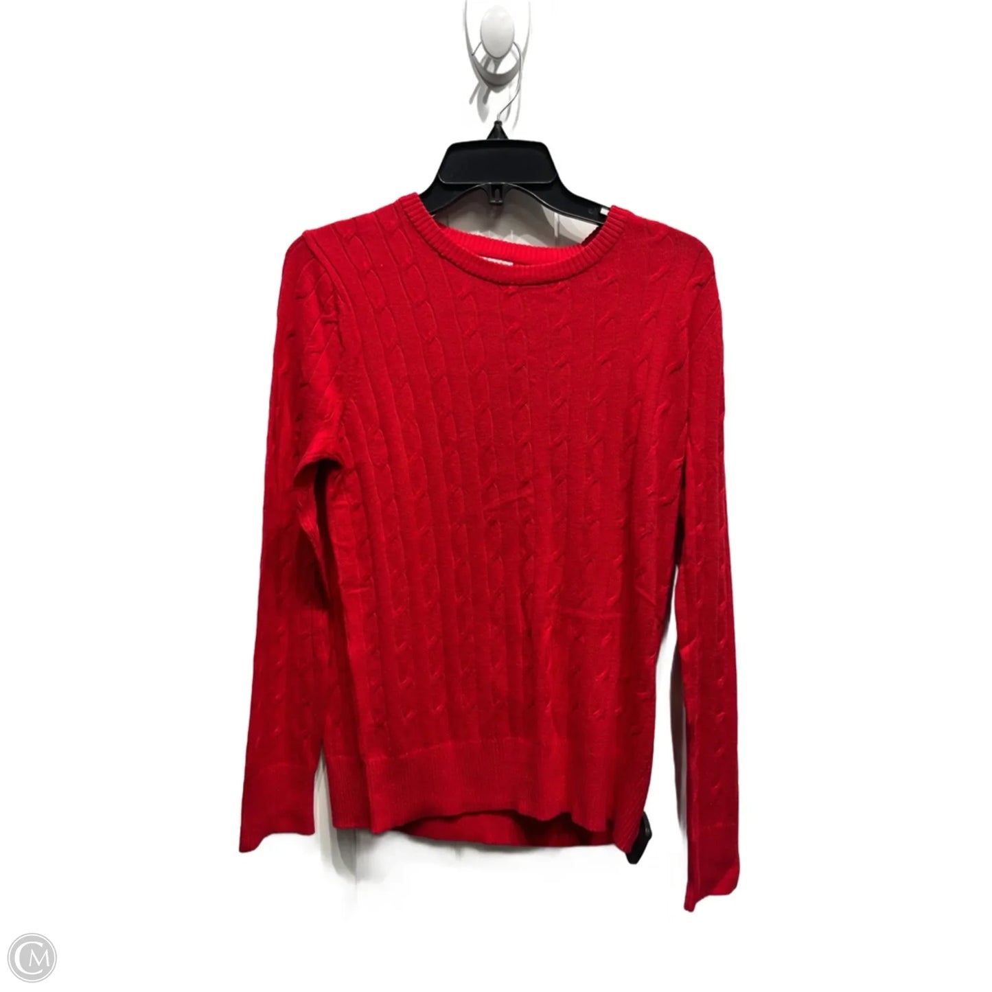 Sweater By Merona In Red, Size: L