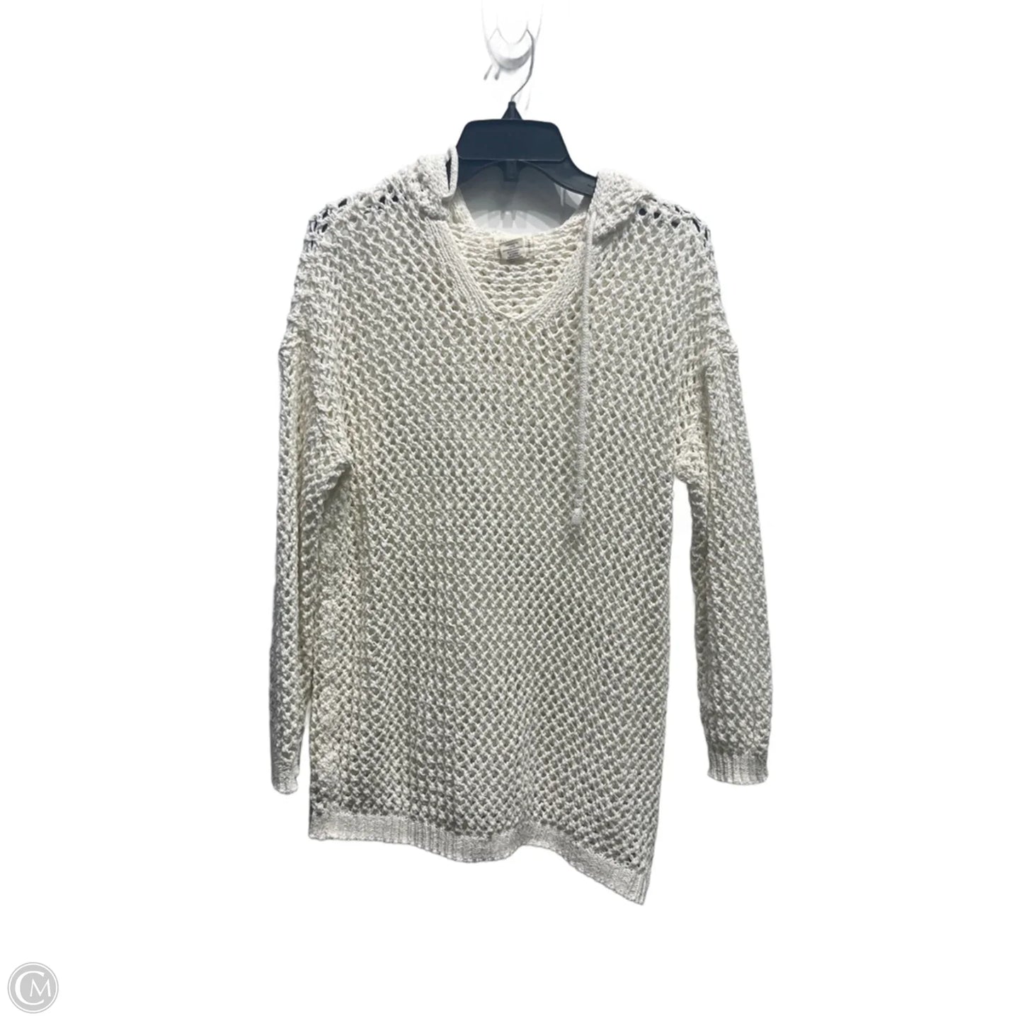 Sweater By Nicole By Nicole Miller In White, Size: Xl