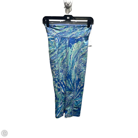 Capris Designer By Lilly Pulitzer In Blue, Size: Xxs