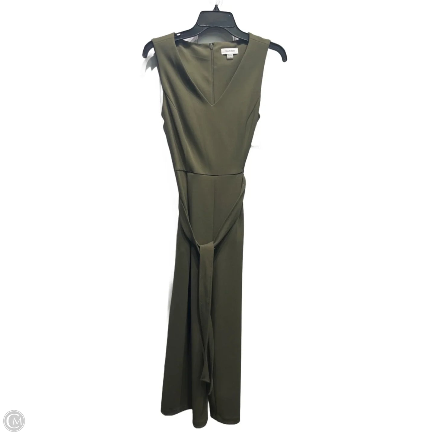 Jumpsuit By Calvin Klein In Green, Size: 4