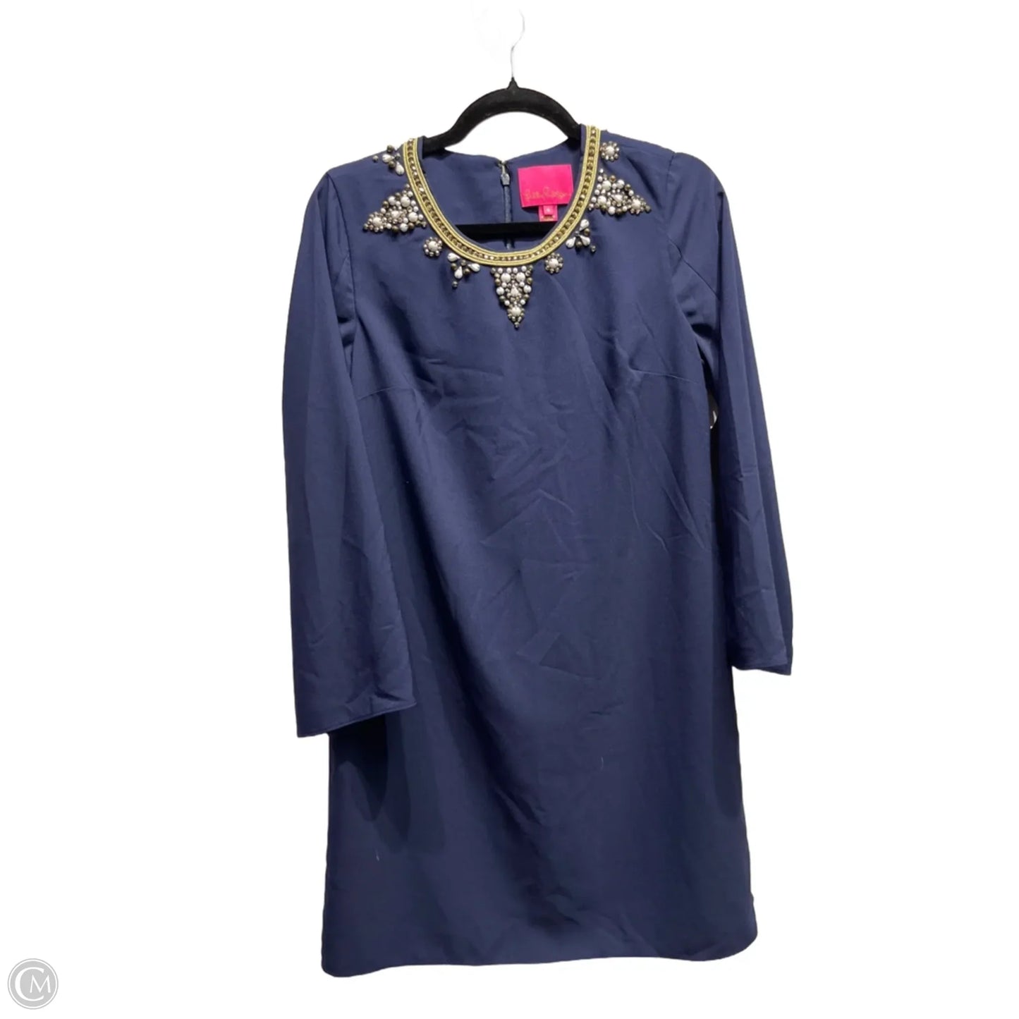 Dress Designer By Lilly Pulitzer In Navy, Size: 6