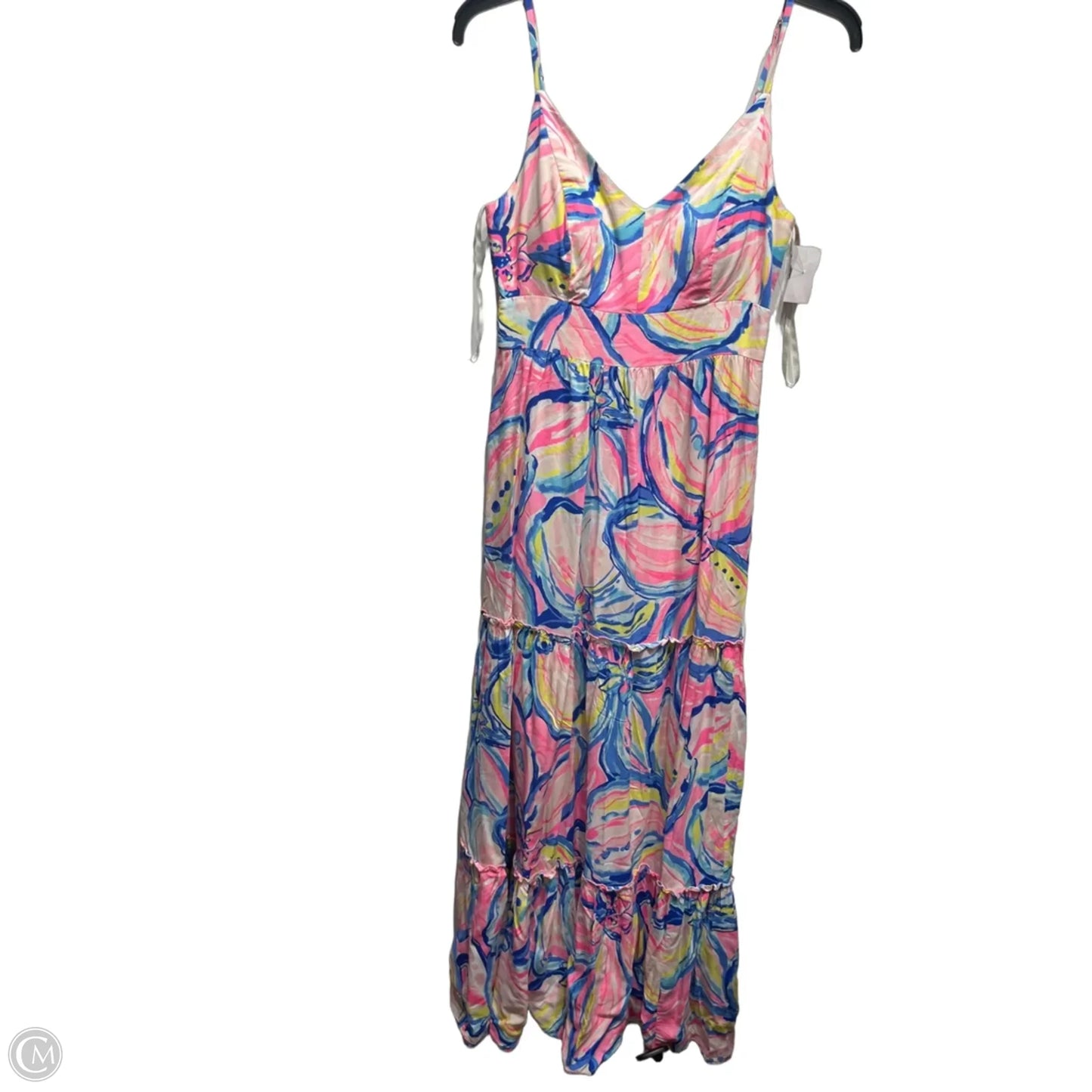 Dress Designer By Lilly Pulitzer In Blue & Pink, Size: Xxs