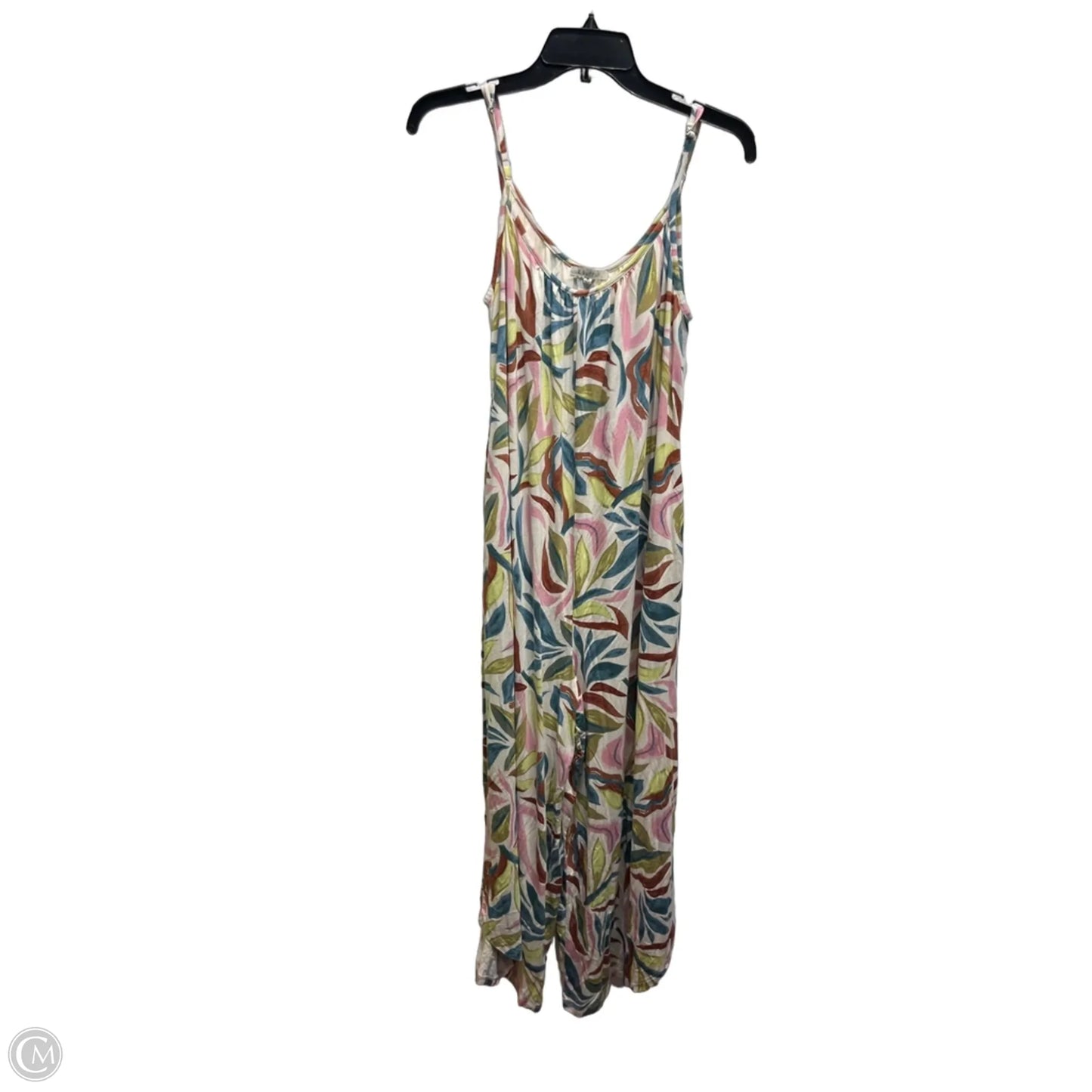 Jumpsuit By Z Supply In Green & Pink, Size: M