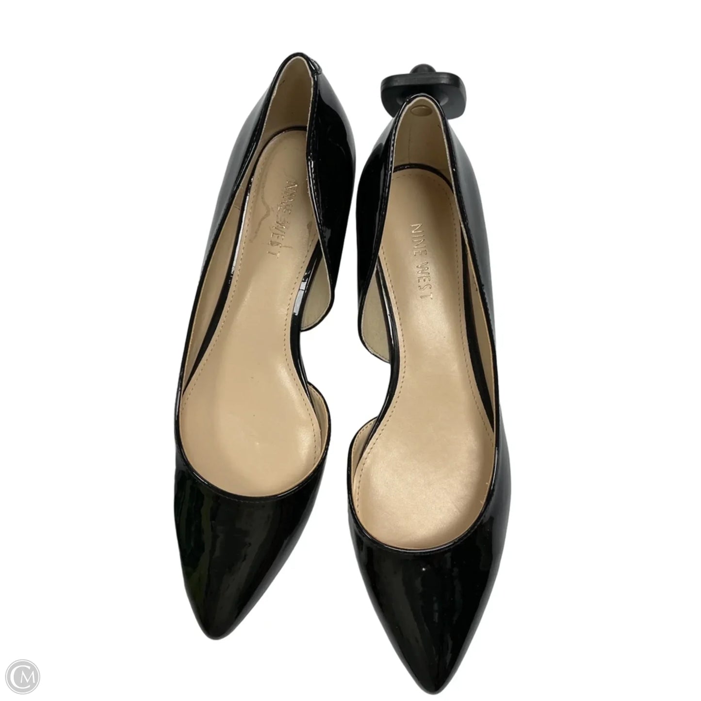 Shoes Flats By Nine West In Black, Size: 9.5