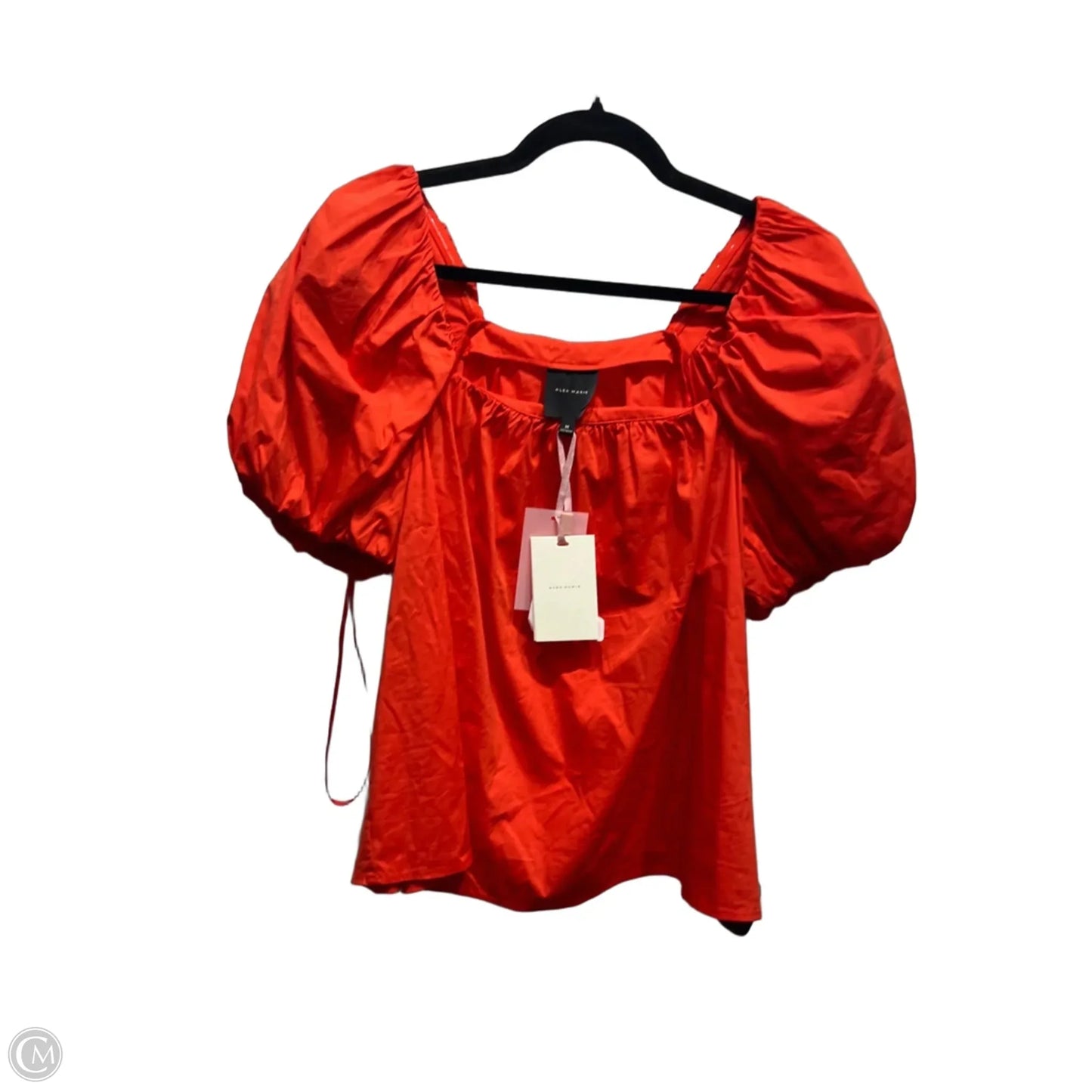 Top Short Sleeve By Alex Marie In Red, Size: M