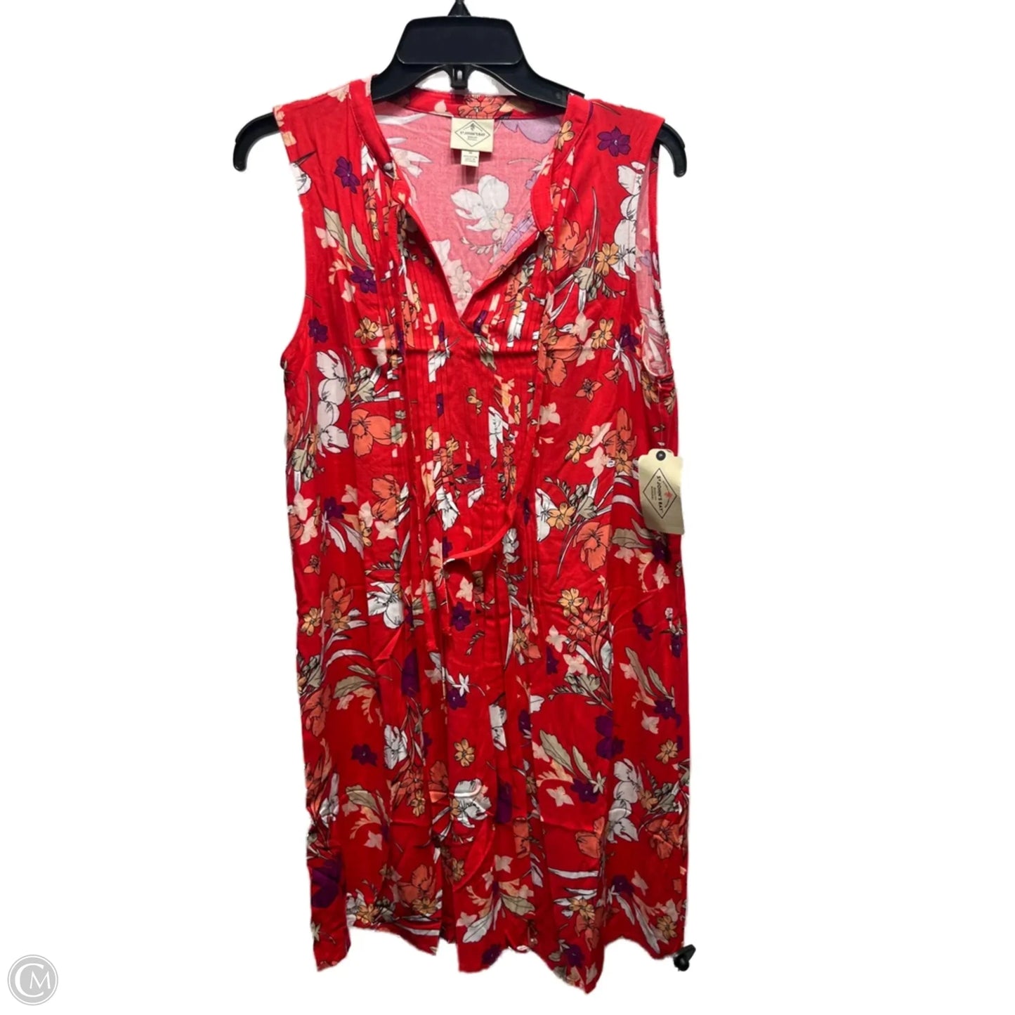 Dress Casual Short By St Johns Bay In Red, Size: M