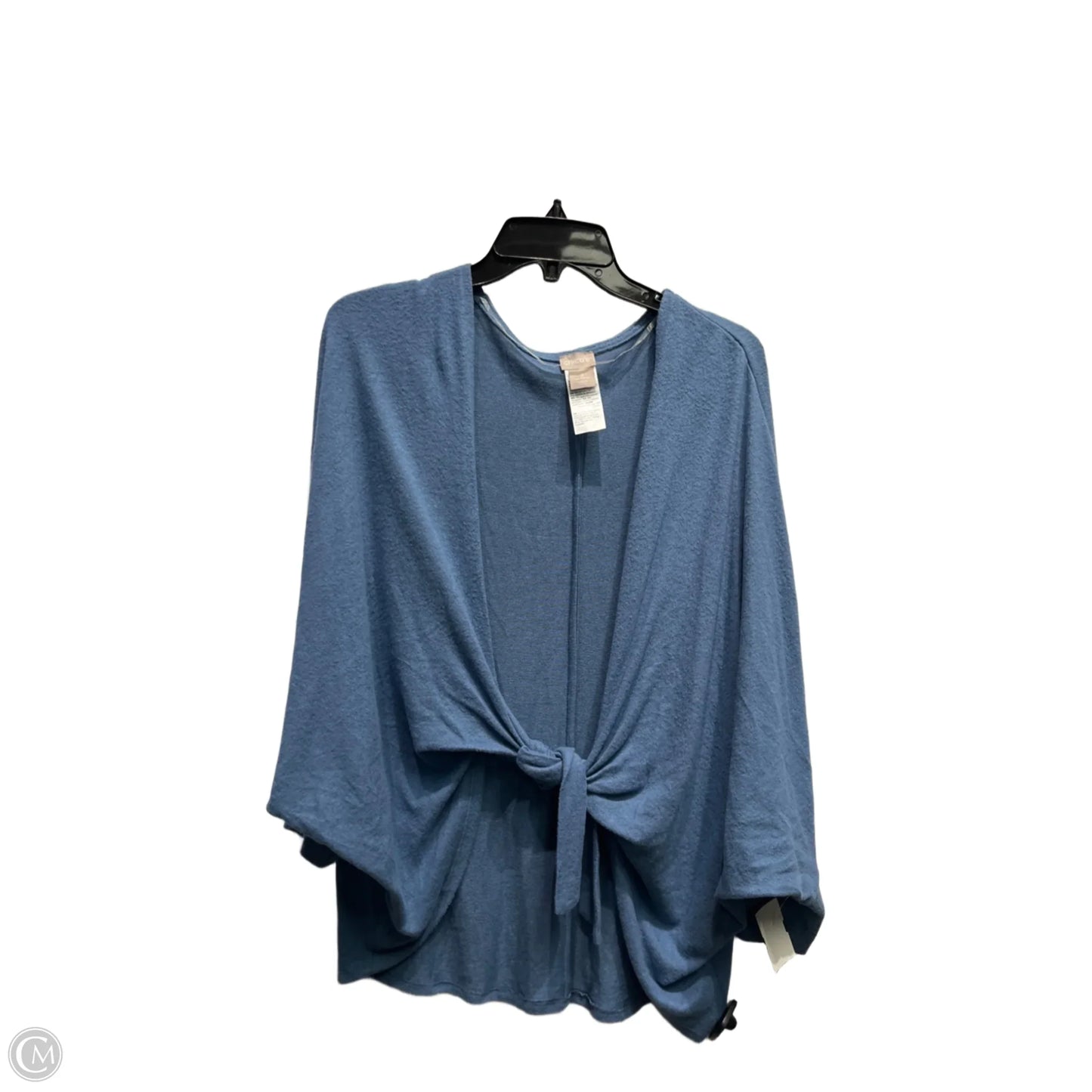 Cardigan By Chicos In Blue, Size: Xl