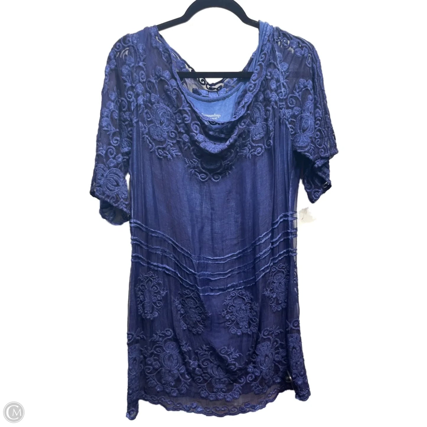 Dress Party Short By Soft Surroundings In Blue, Size: S