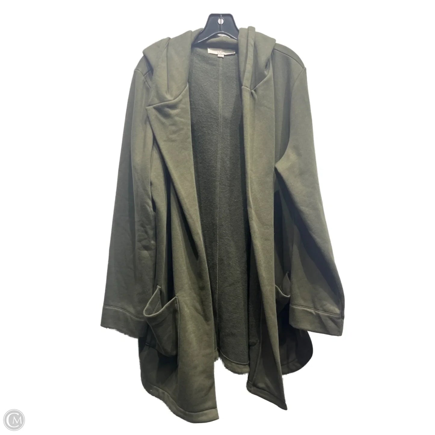 Cardigan By Loft In Green, Size: Xxl