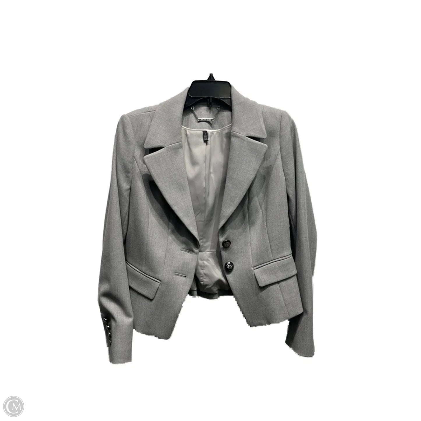Blazer By White House Black Market In Grey, Size: 4