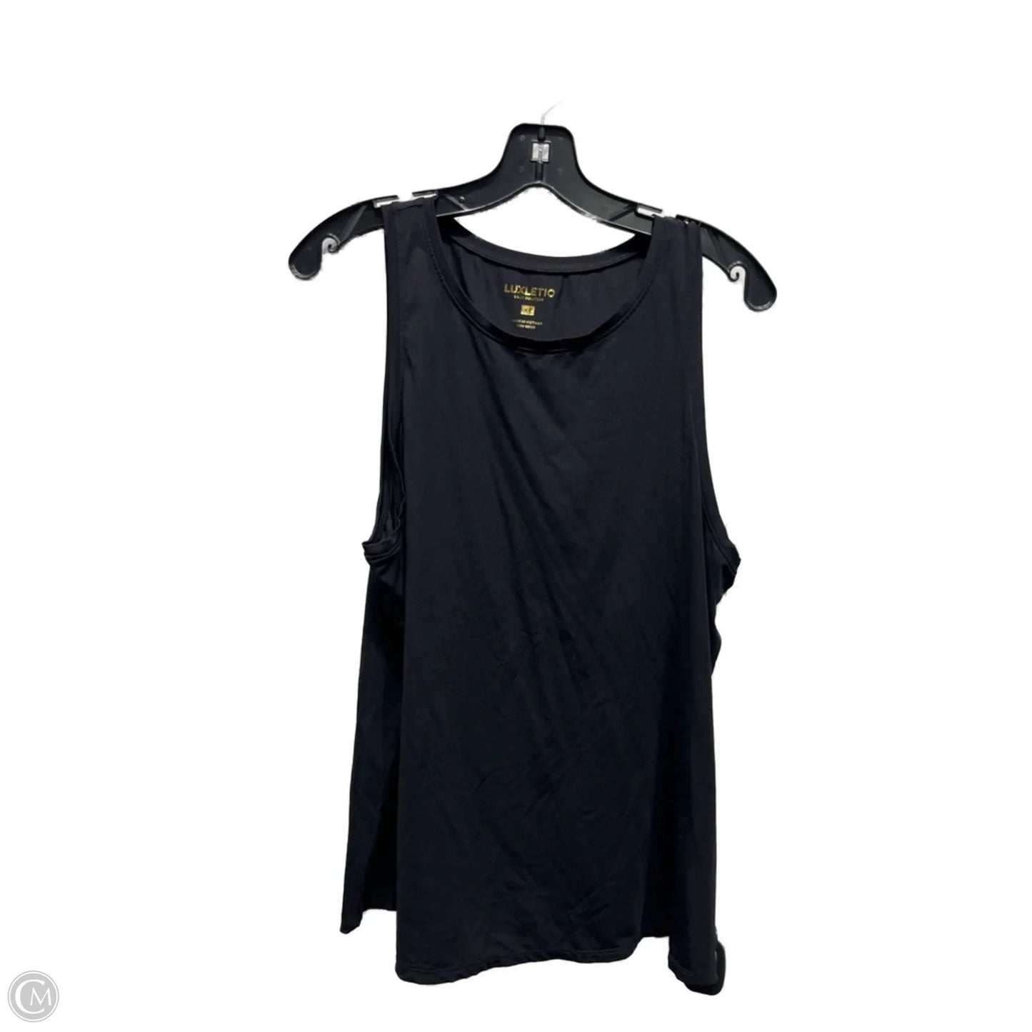 Top Sleeveless Designer By Lilly Pulitzer In Black, Size: Xl