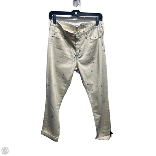 Pants Other By Adriano Goldschmied In Blue & Cream, Size: 6