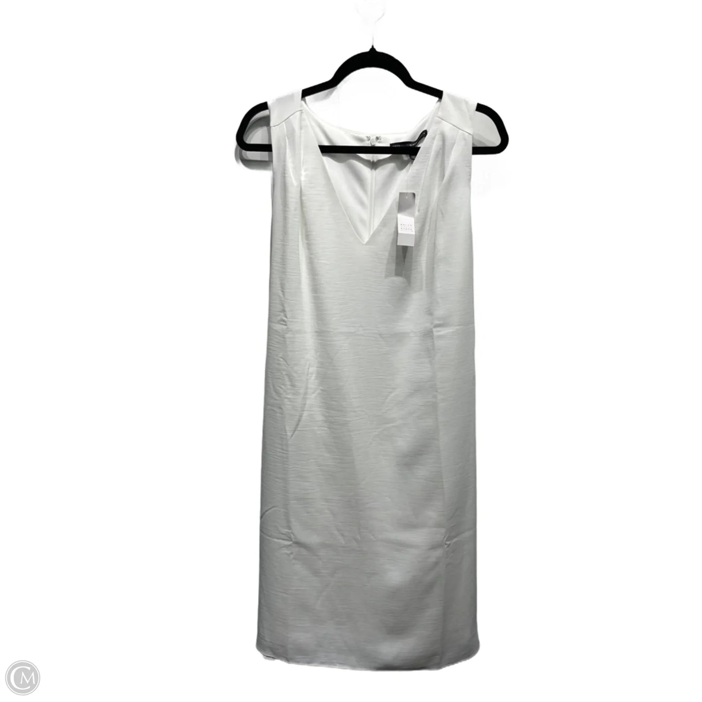 Dress Work By White House Black Market In White, Size: 16