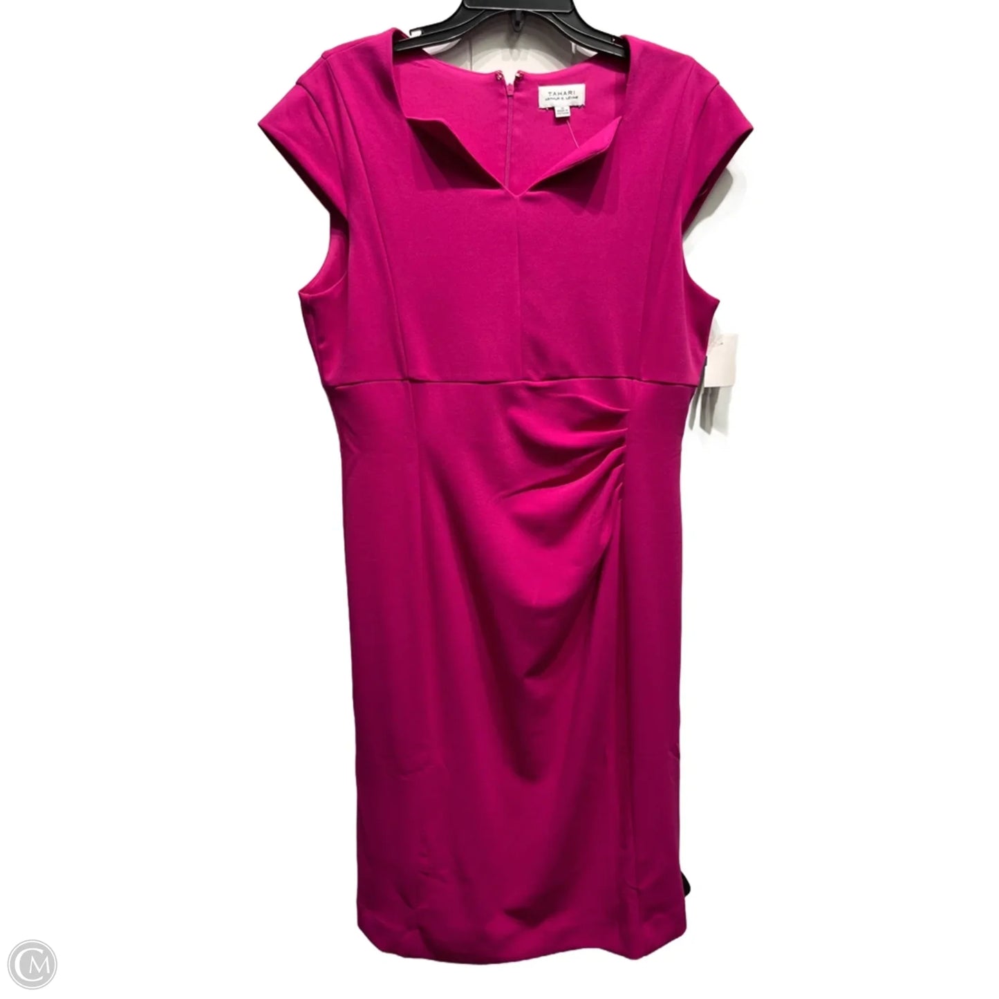 Dress Work By Tahari In Pink, Size: 10