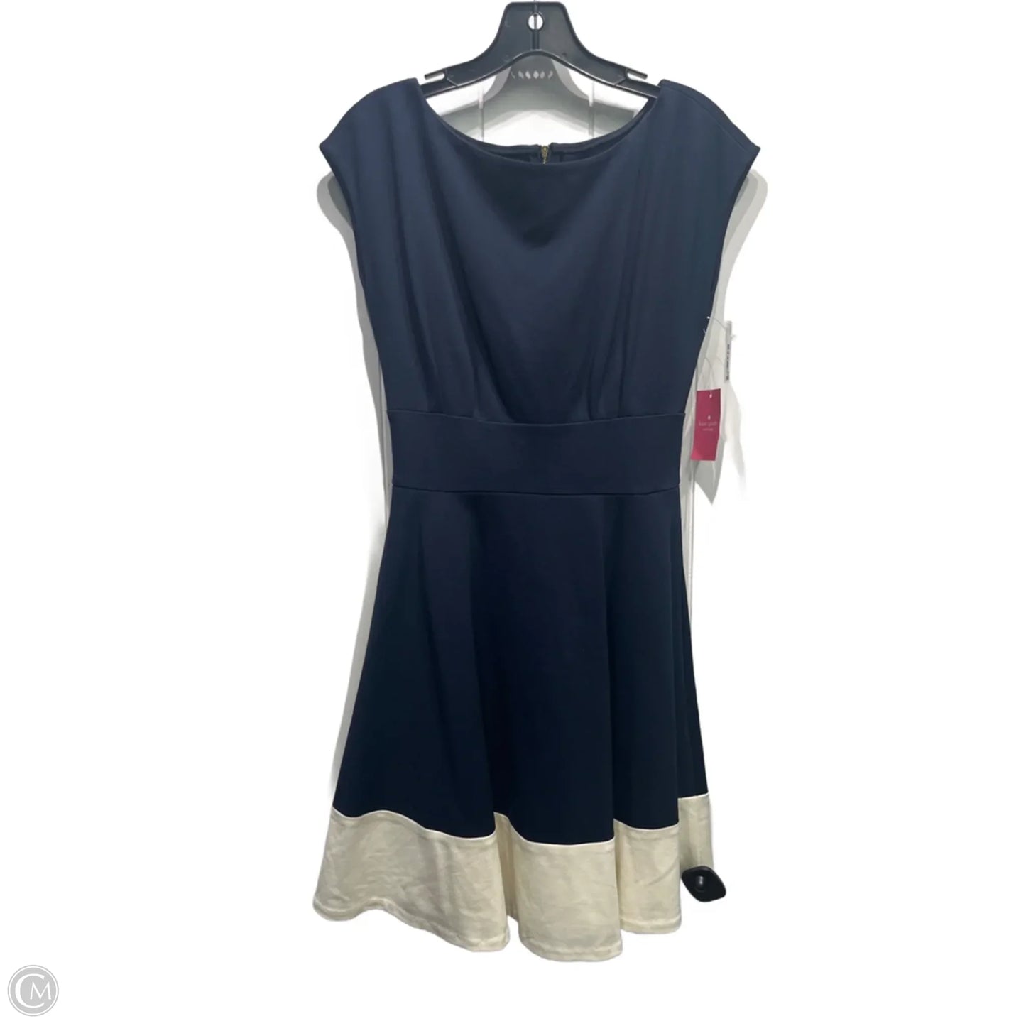 Dress Designer By Kate Spade In Blue & White, Size: Xs