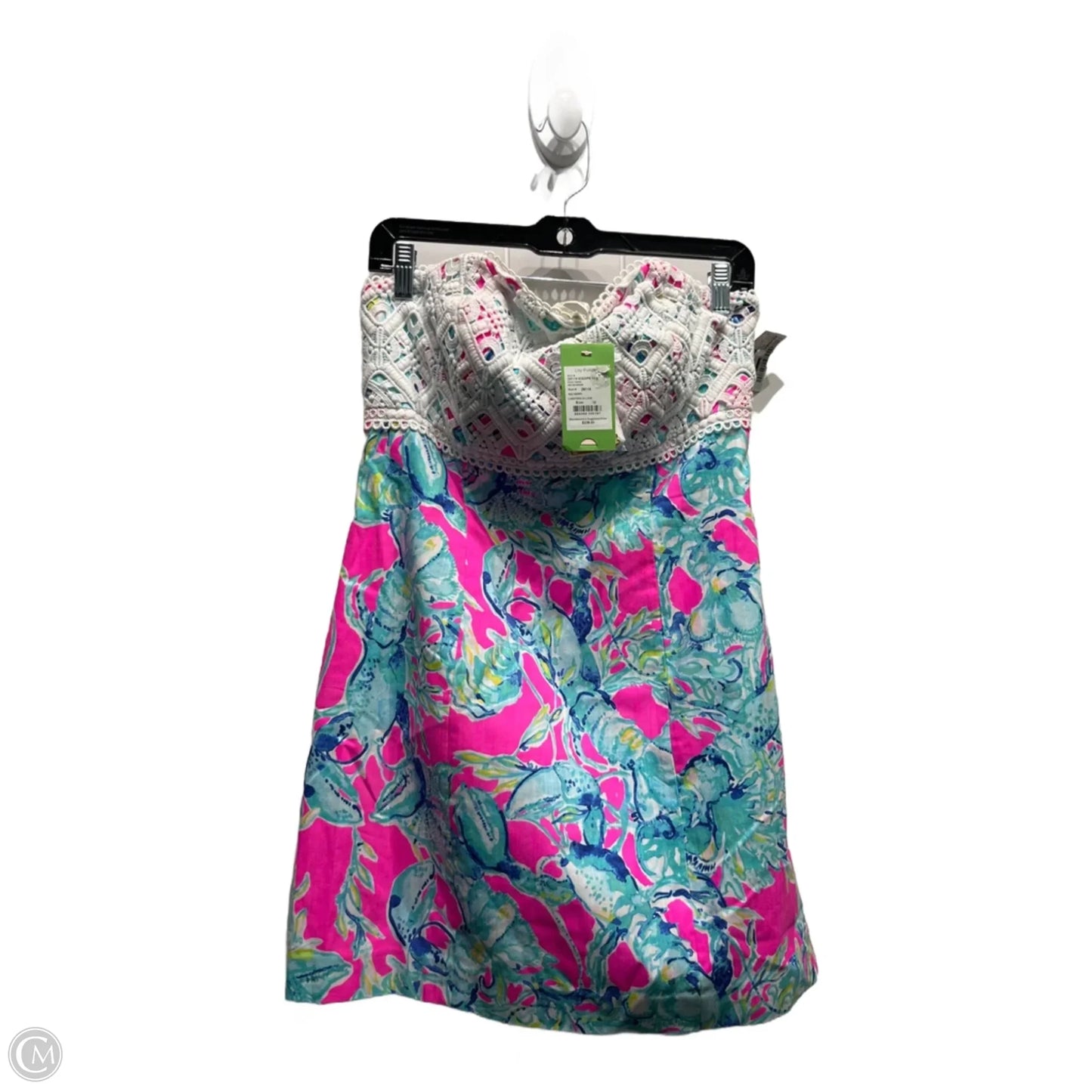 Dress Designer By Lilly Pulitzer In Blue & Pink, Size: 10