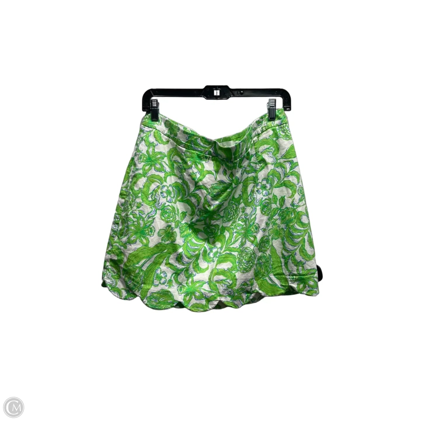 Skirt Designer By Lilly Pulitzer In Grey & White, Size: 14
