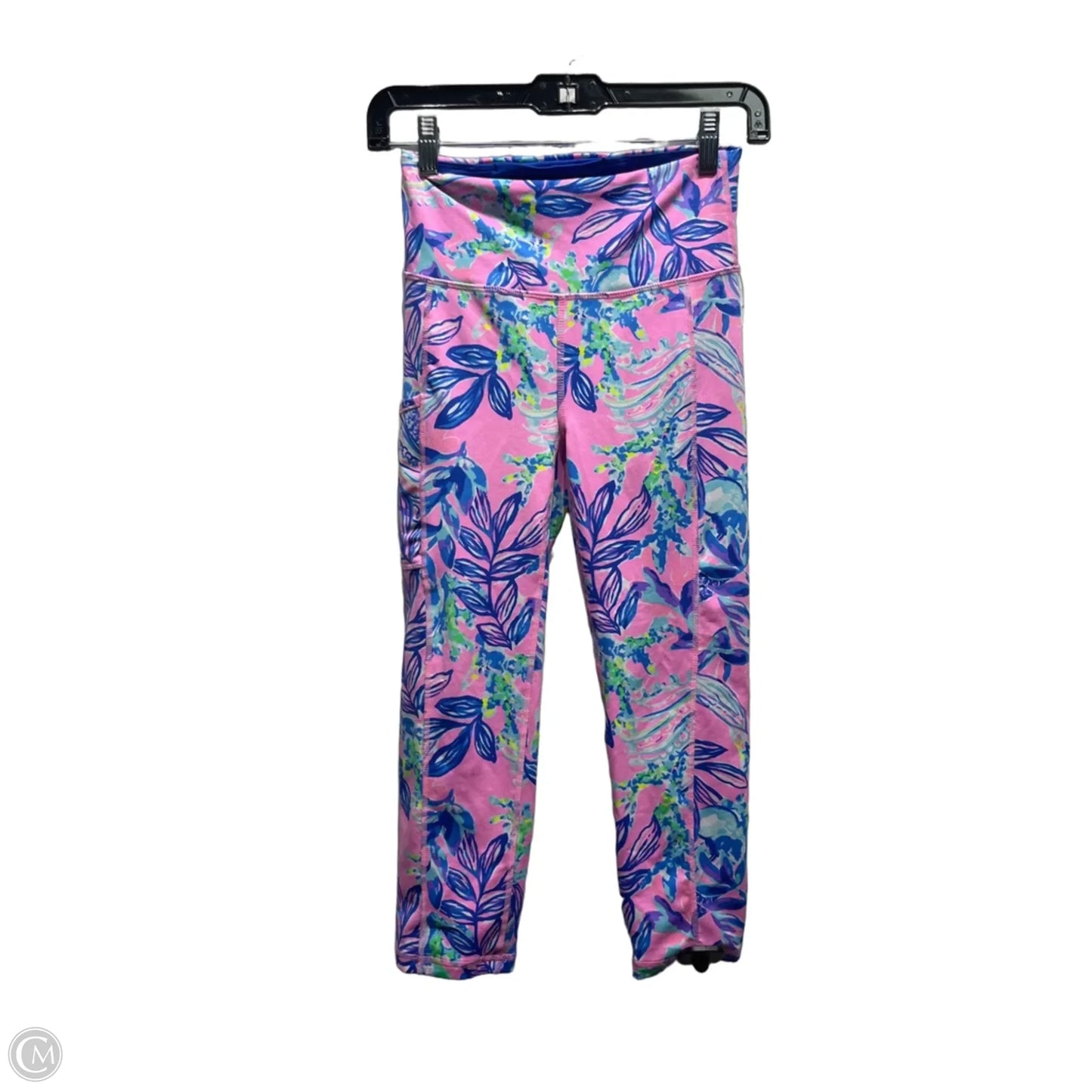Pants Designer By Lilly Pulitzer In Blue & Pink, Size: Xs