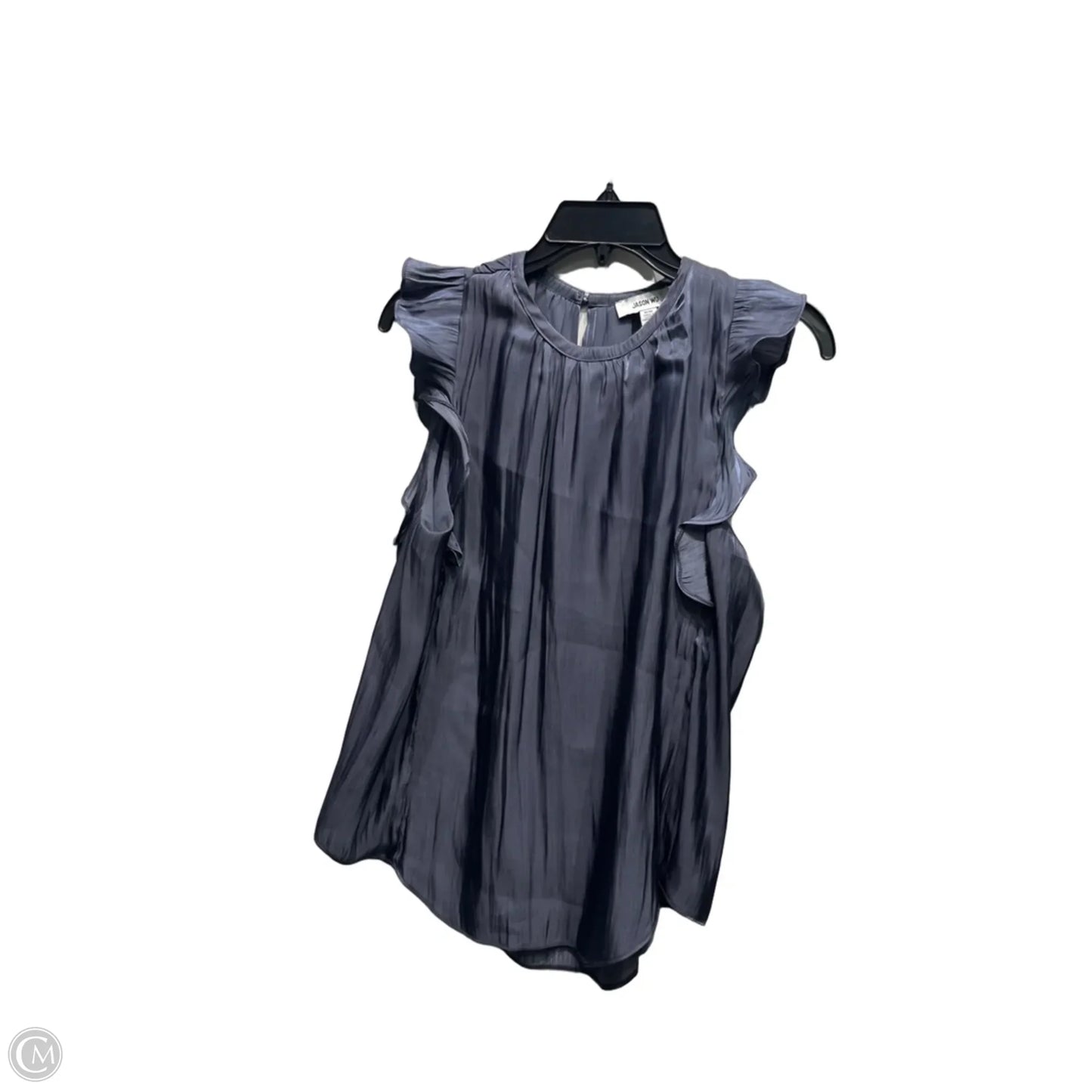 Top Short Sleeve Designer By Jason Wu In Blue, Size: M