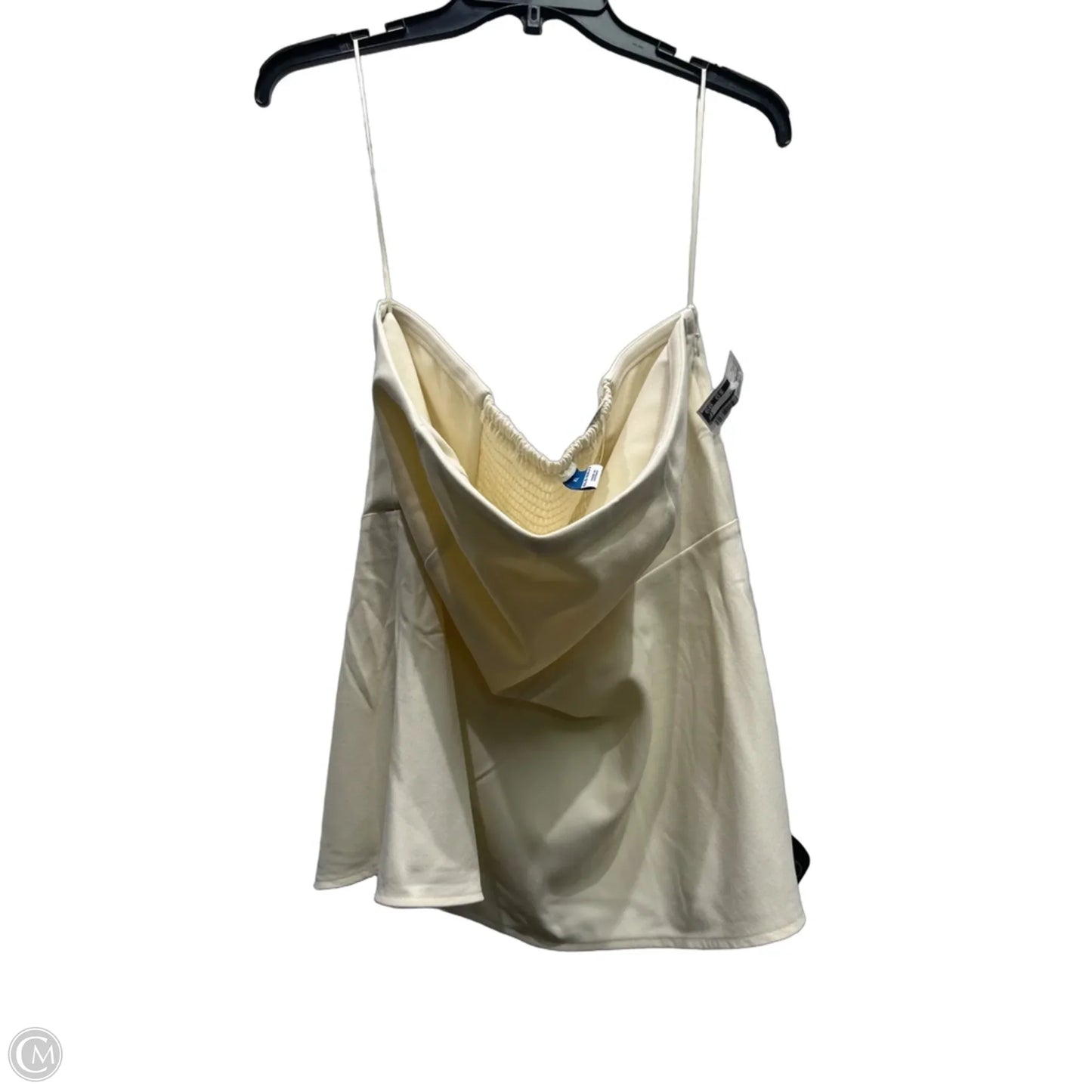 Top Sleeveless By Old Navy In Cream, Size: Xl