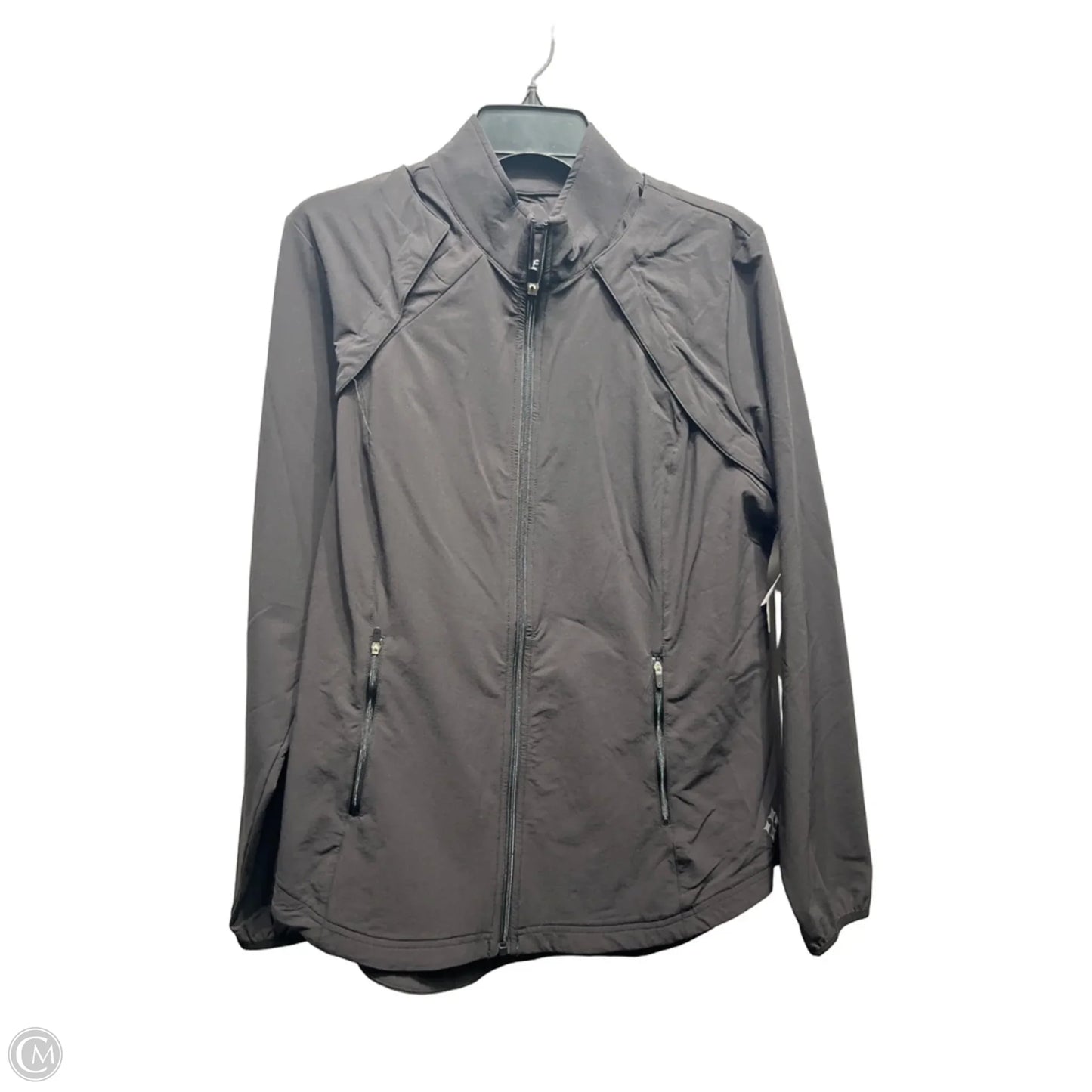 Athletic Jacket By Jofit In Black, Size: L