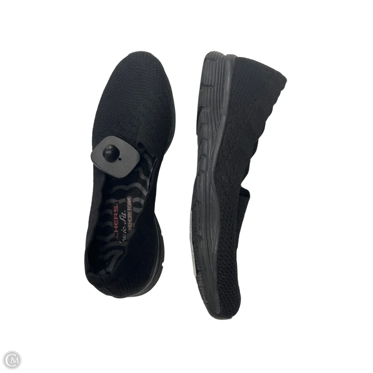 Shoes Flats By Skechers In Black, Size: 8