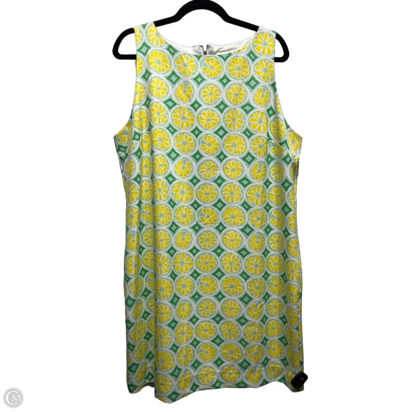 Dress Casual Short By Sail To Sable In Green & Yellow, Size: Xl