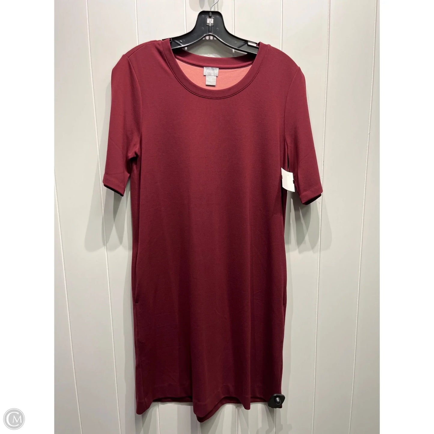 Dress Casual Short By Chicos In Red, Size: S