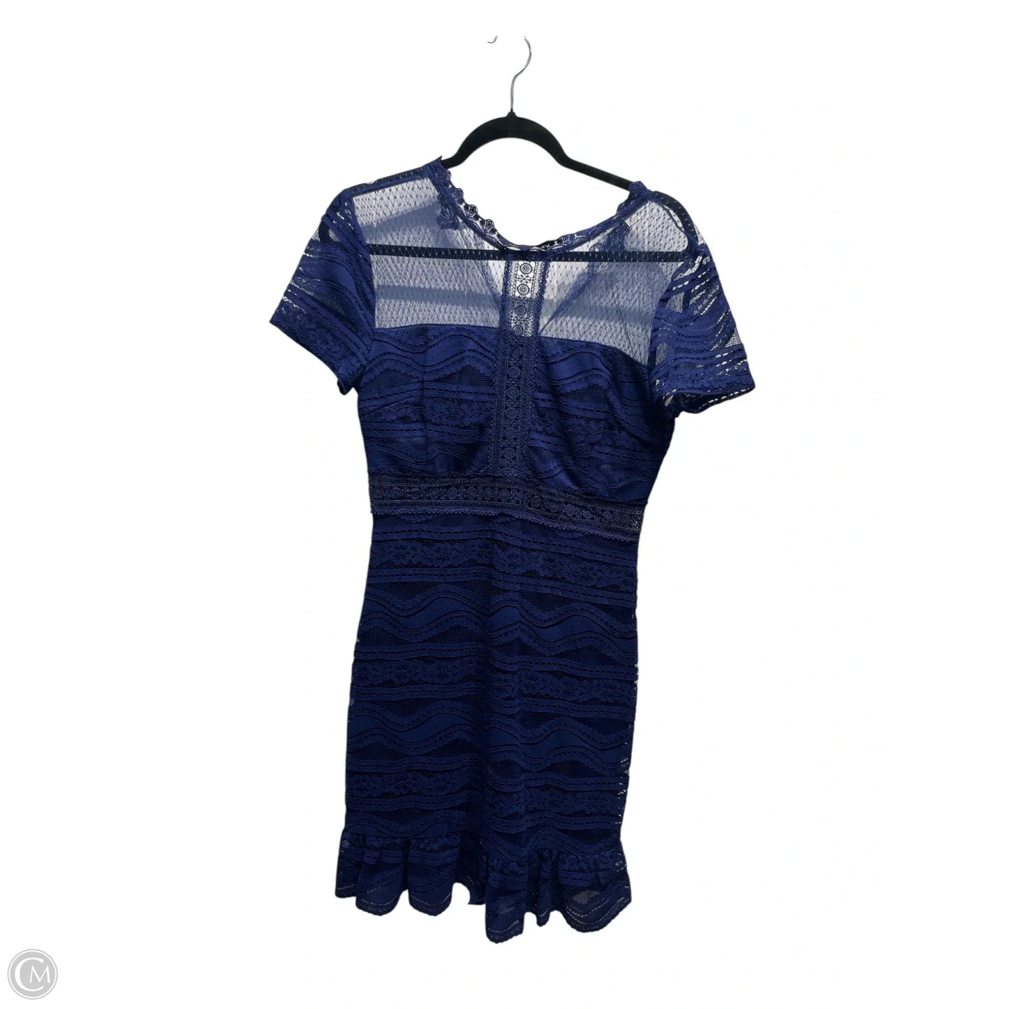 Dress Party Short By Francesca’s In Blue, Size: M