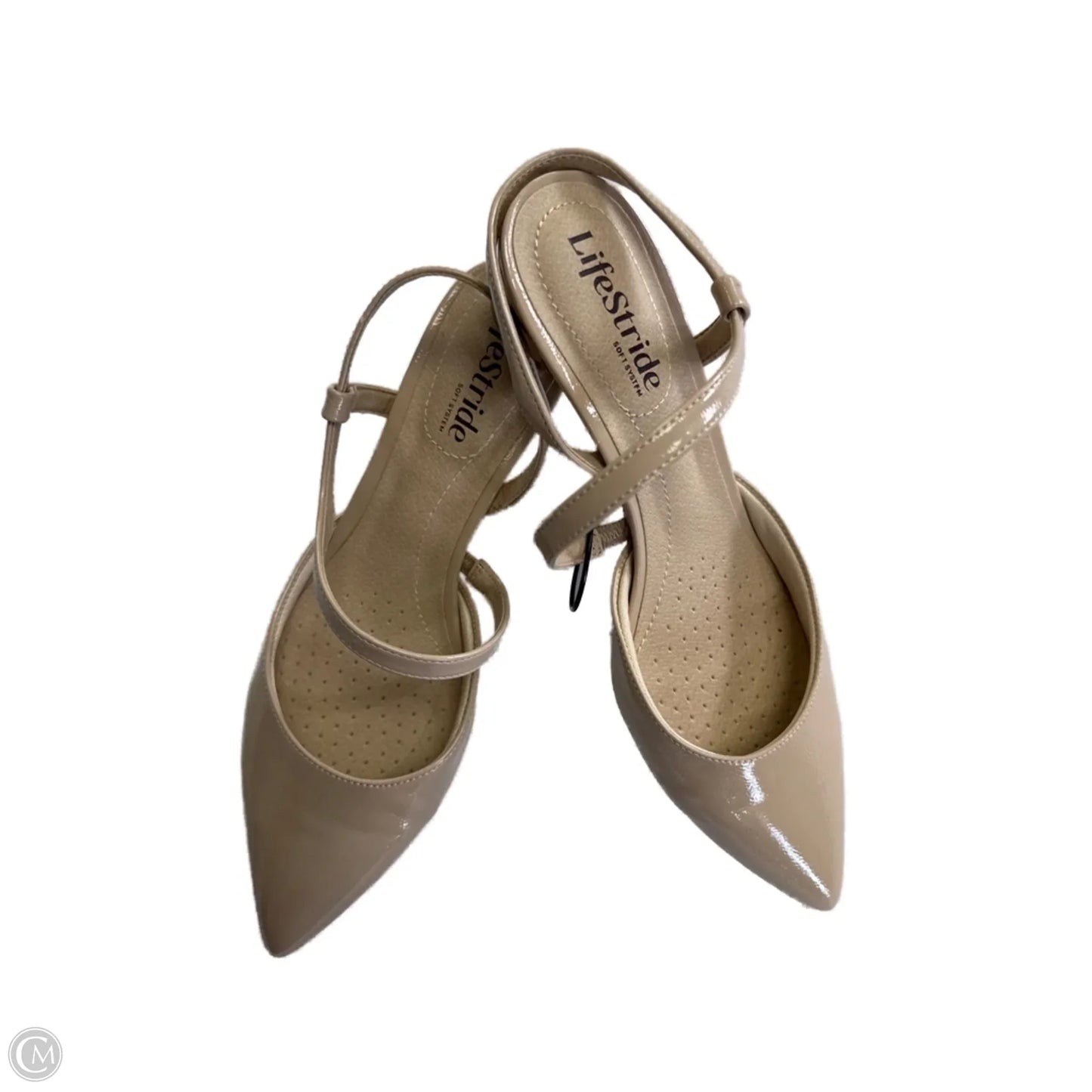 Shoes Heels Block By Life Stride In Tan, Size: 6.5