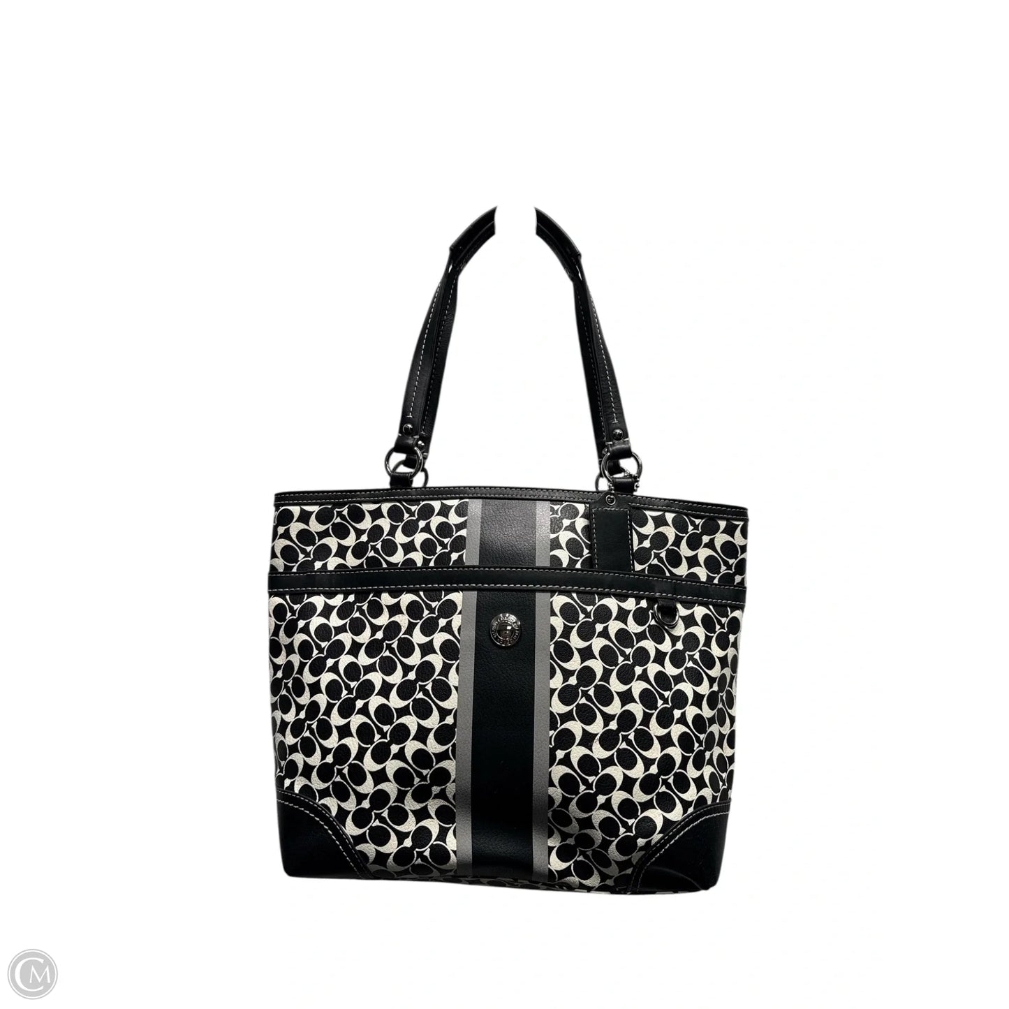 Tote Designer By Coach, Size: Medium