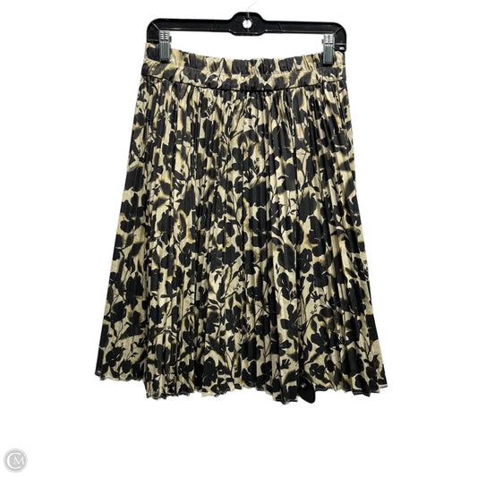 Skirt Mini & Short By J. Crew In Black & Tan, Size: S